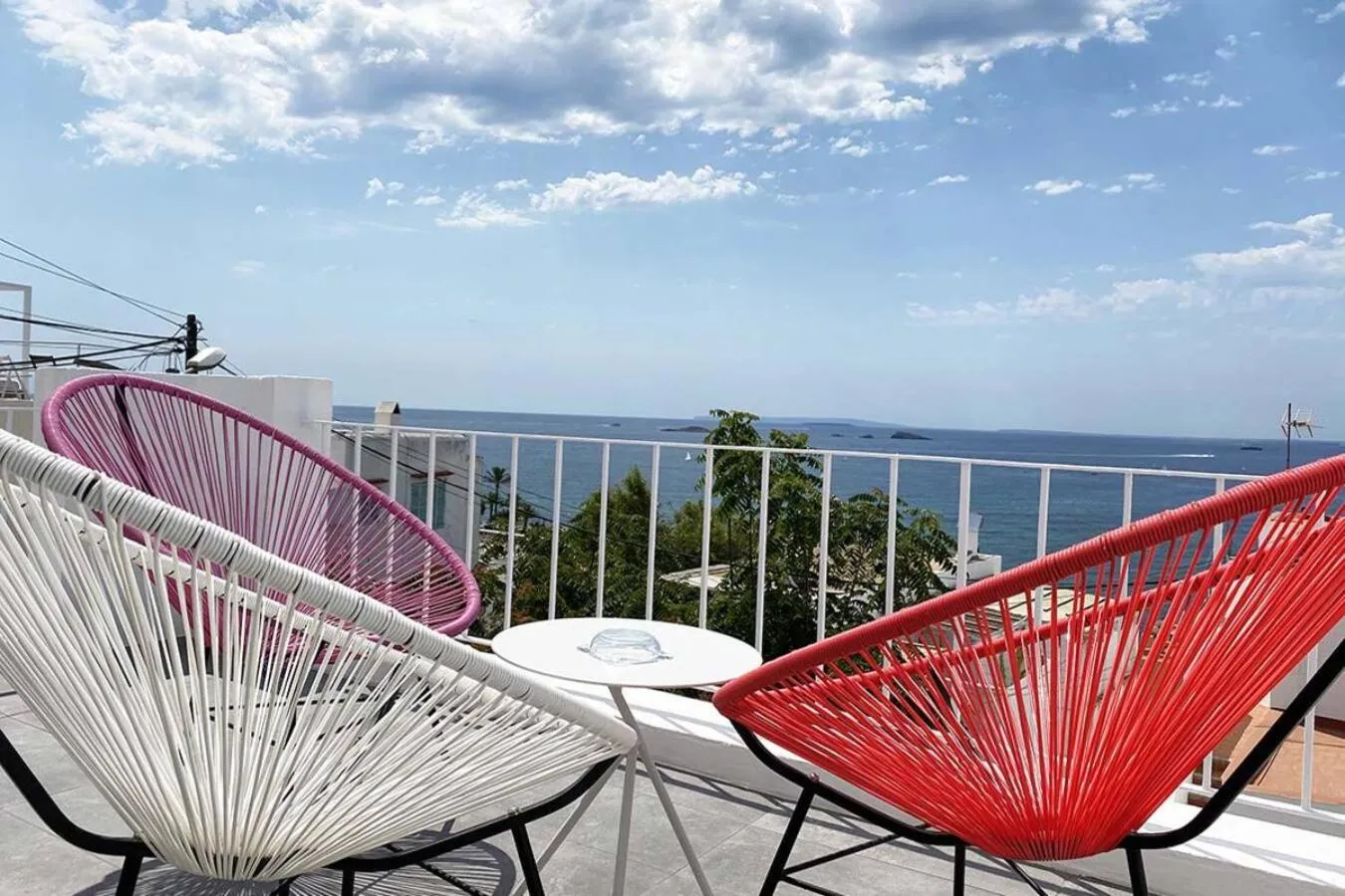 Balcony/Terrace in Hotel Cenit & Apts Sol y Viento