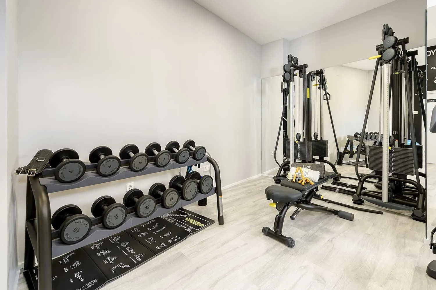 Fitness centre/facilities in Hotel Cenit & Apts Sol y Viento