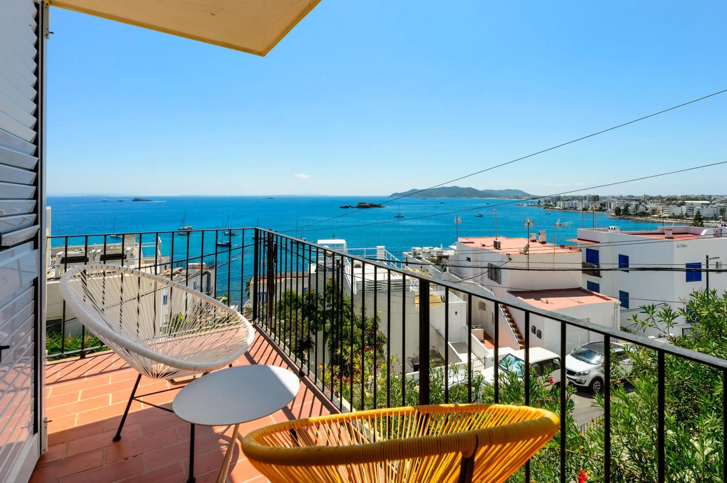 Balcony/Terrace in Hotel Cenit & Apts Sol y Viento
