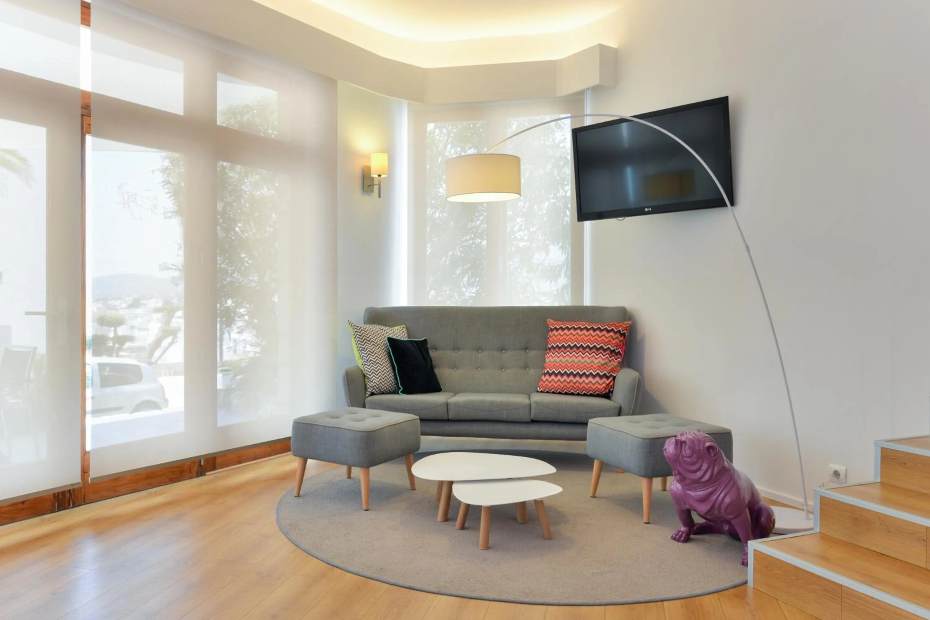 Lounge or bar in Hotel Cenit & Apts Sol y Viento