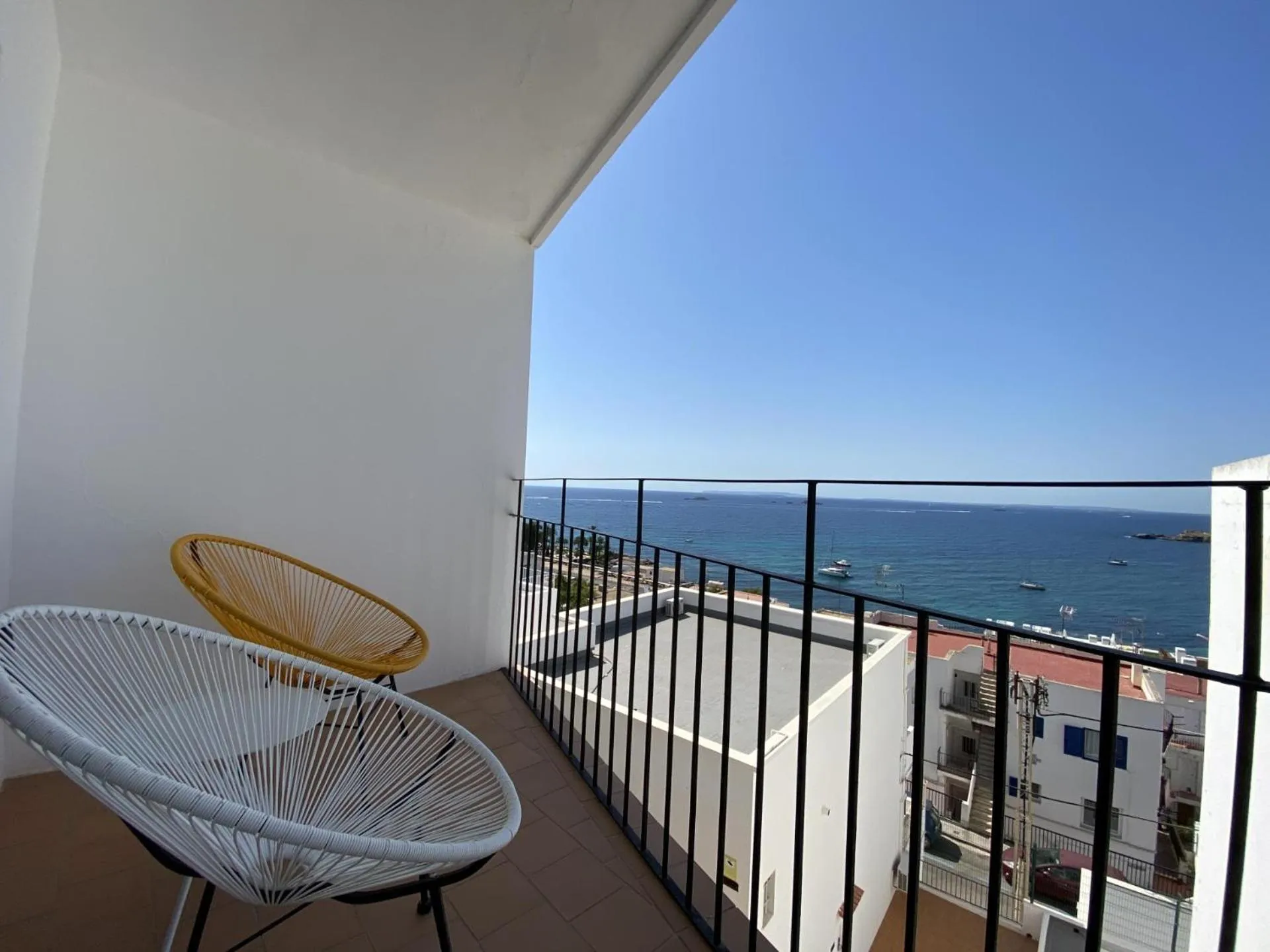 Balcony/Terrace in Hotel Cenit & Apts Sol y Viento