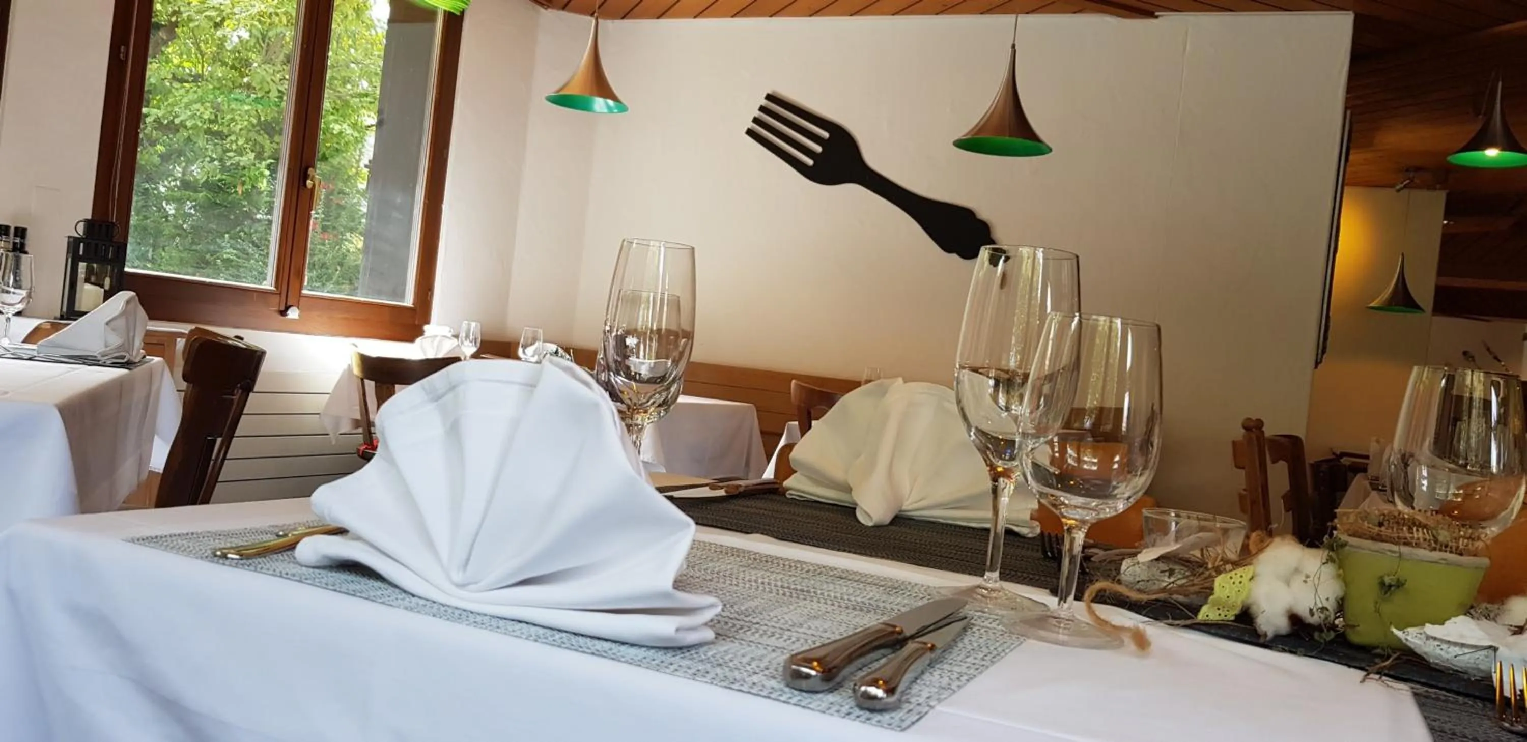 Dining area in Hotel Alpha Thun