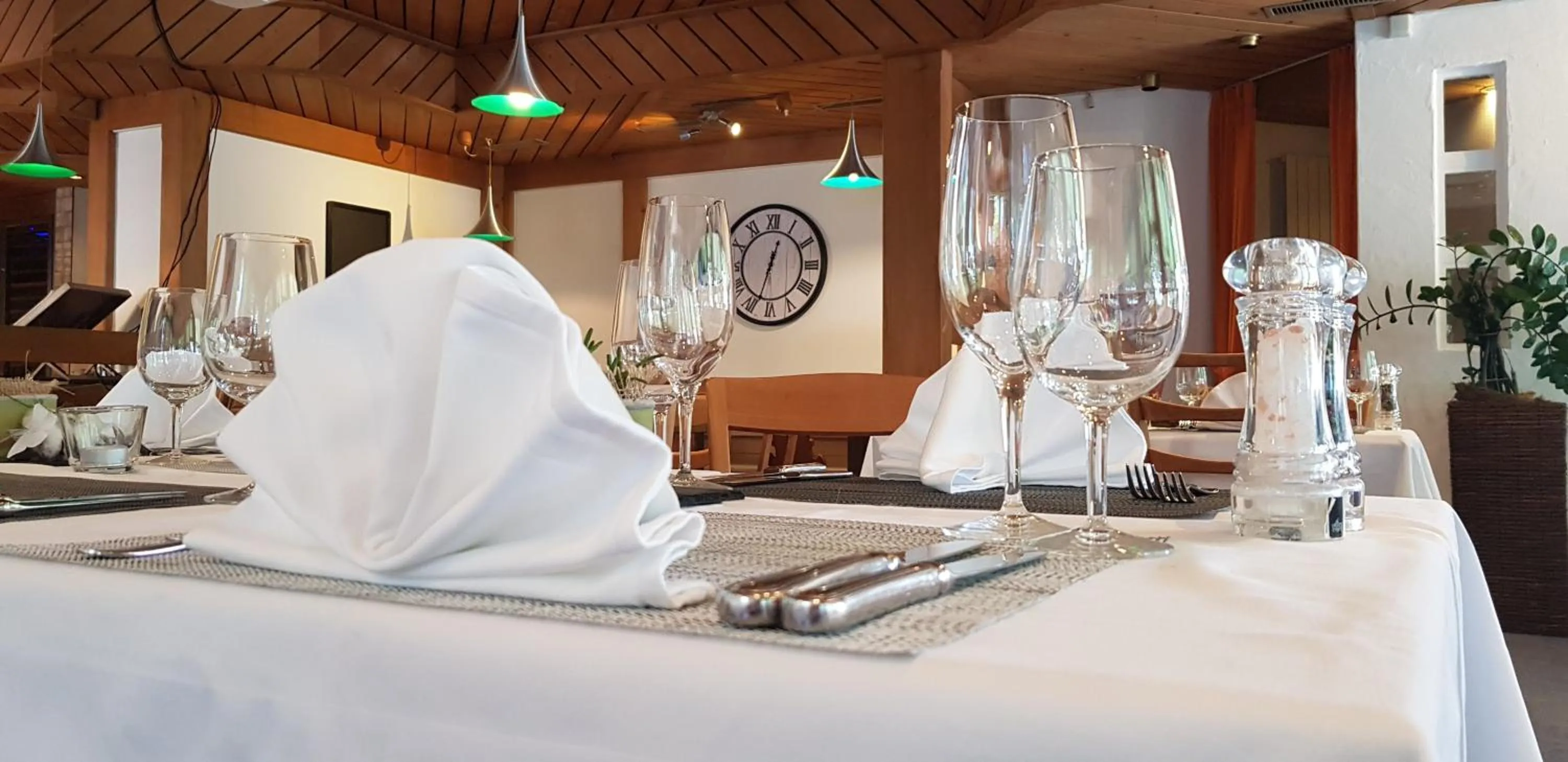 Dining area in Hotel Alpha Thun