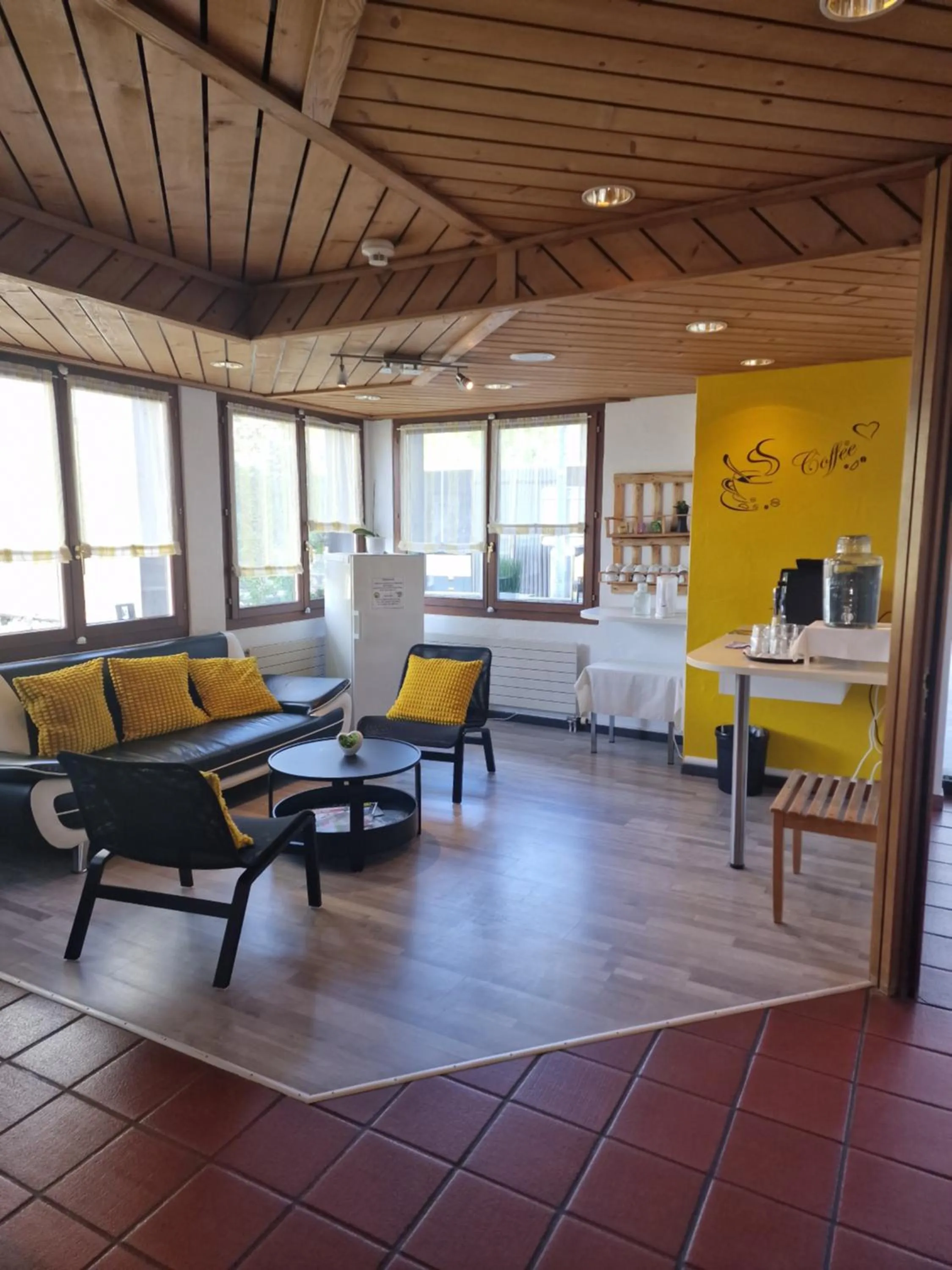 Lobby or reception in Hotel Alpha Thun