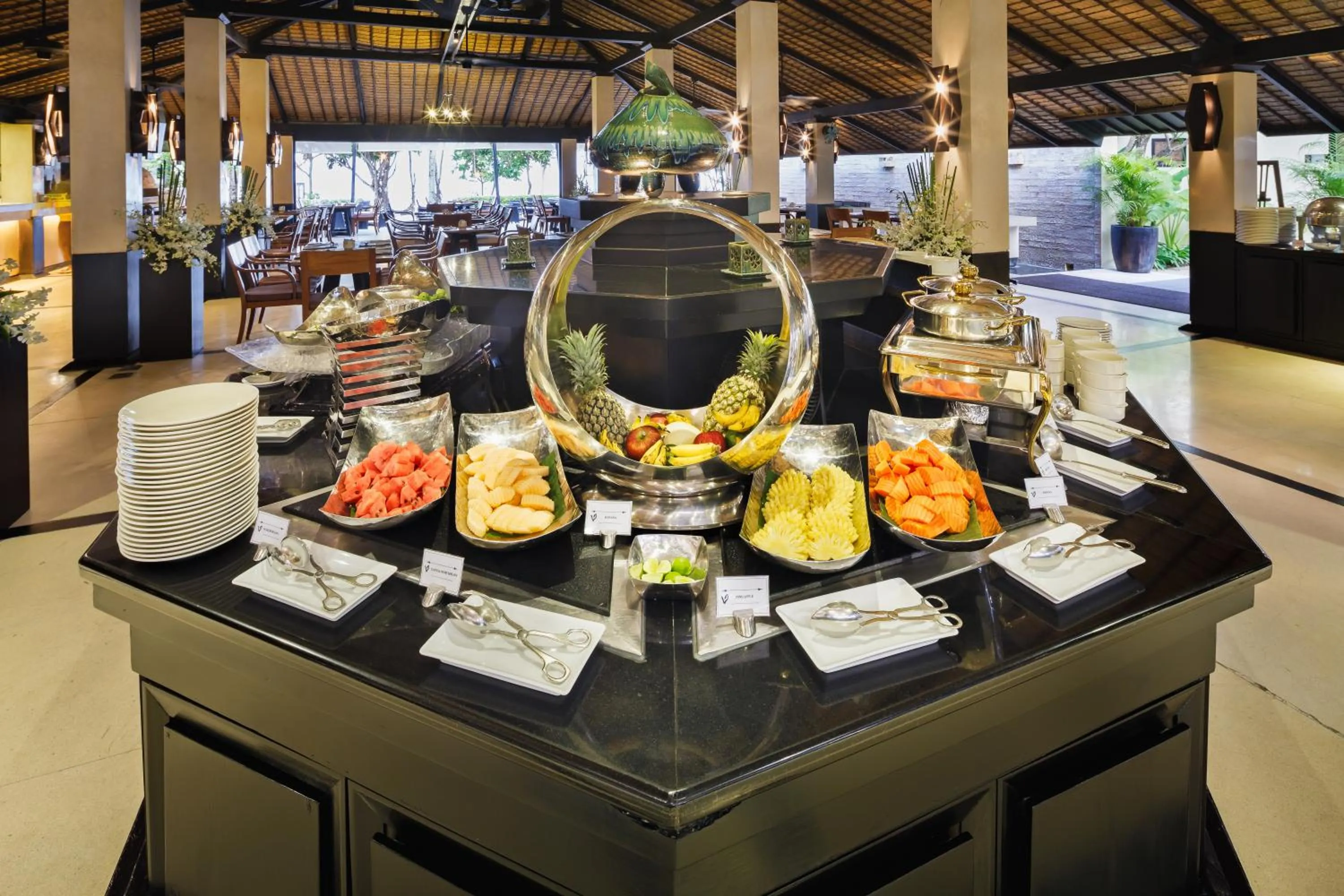 Buffet breakfast in Impiana Beachfront Resort Patong, Phuket