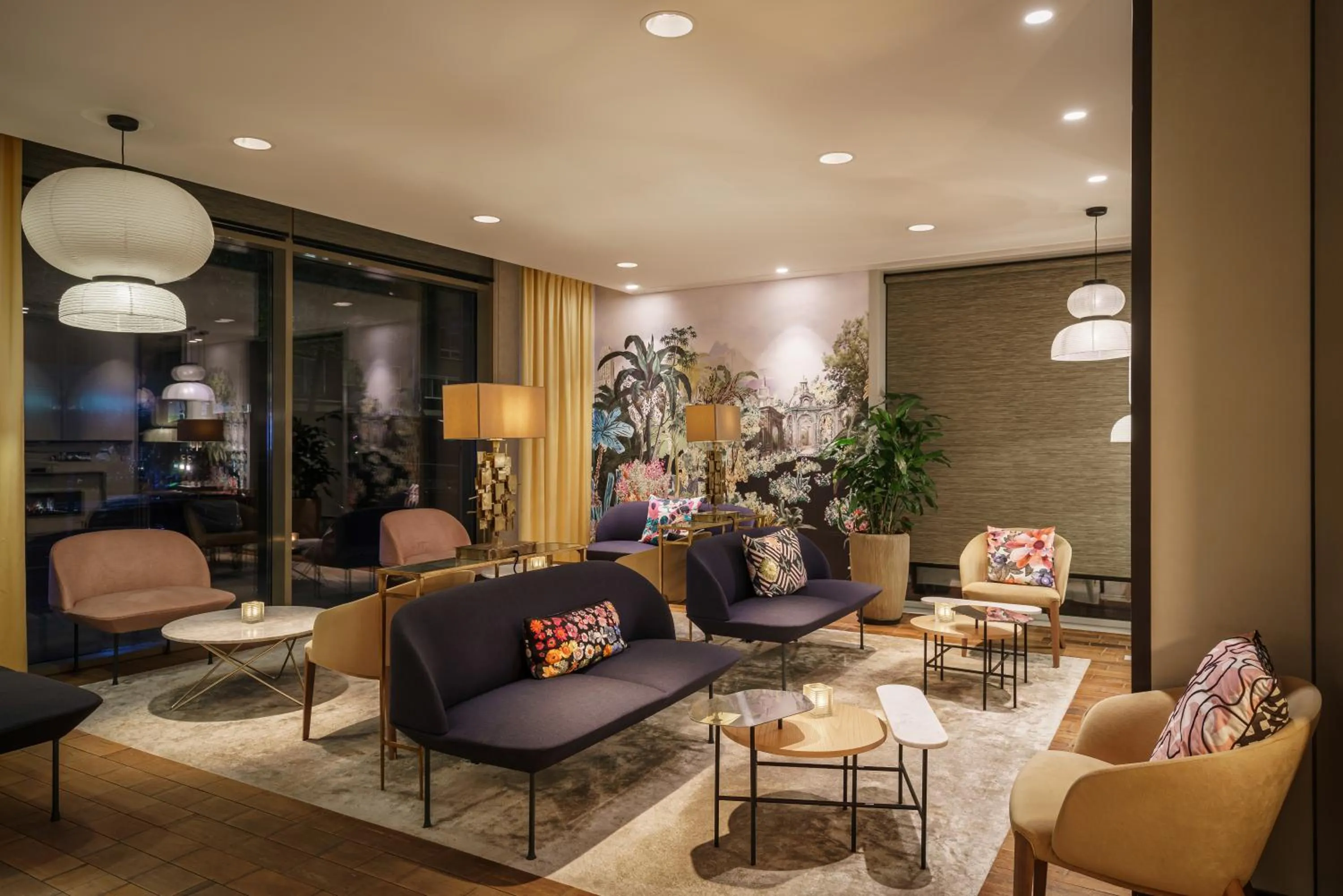 Lounge or bar in Monet Garden Hotel Amsterdam