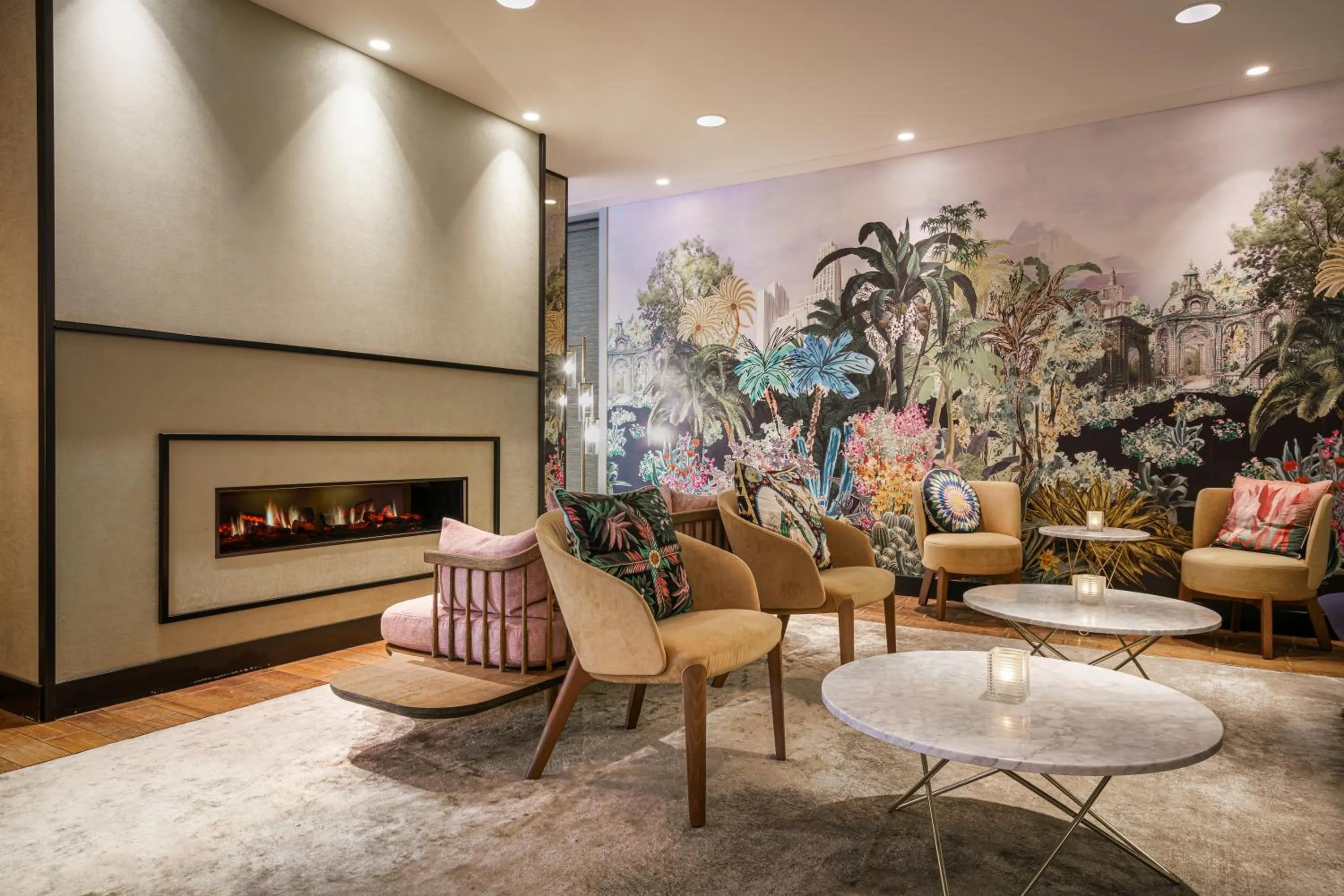 Lounge or bar in Monet Garden Hotel Amsterdam