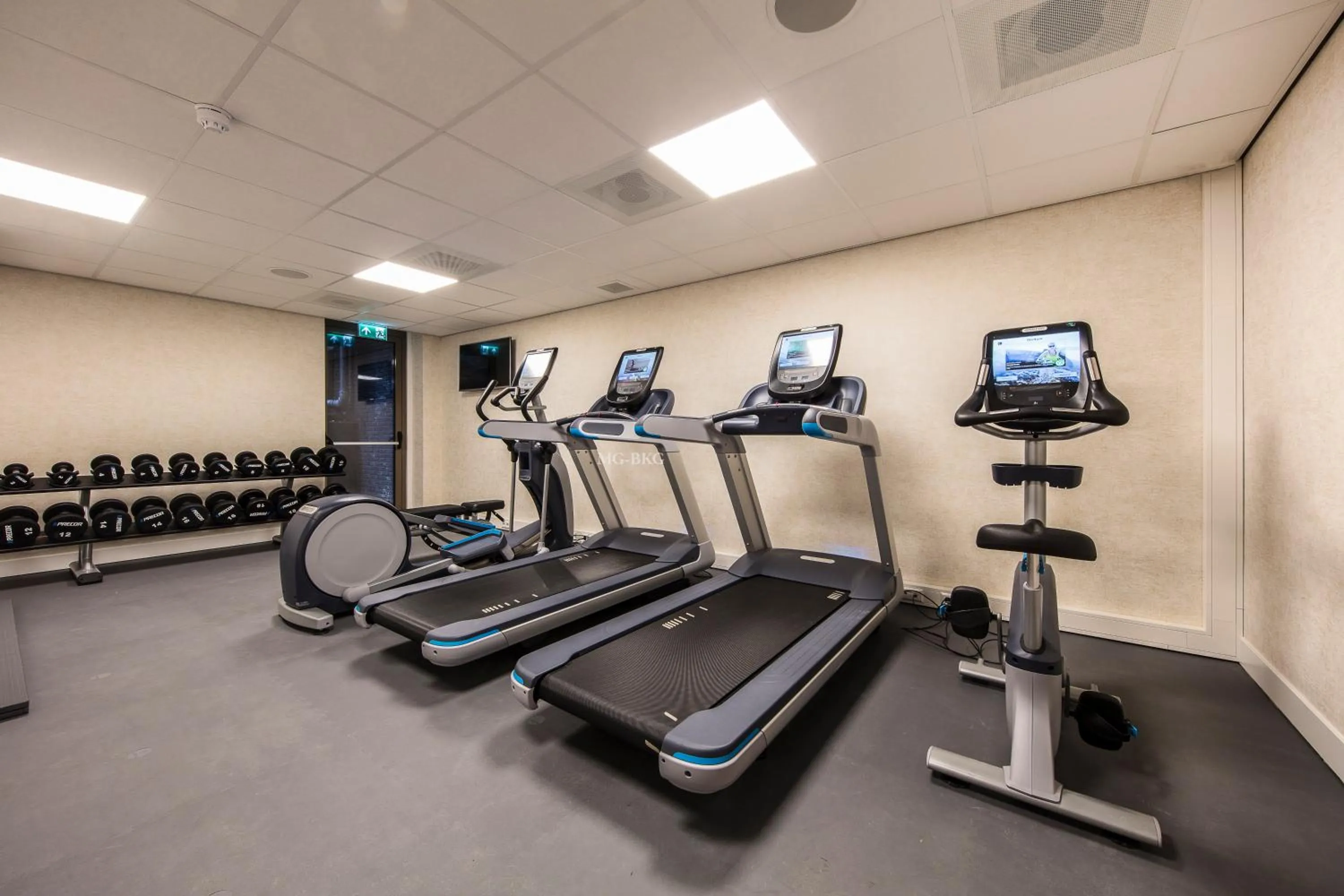 Fitness centre/facilities in Monet Garden Hotel Amsterdam