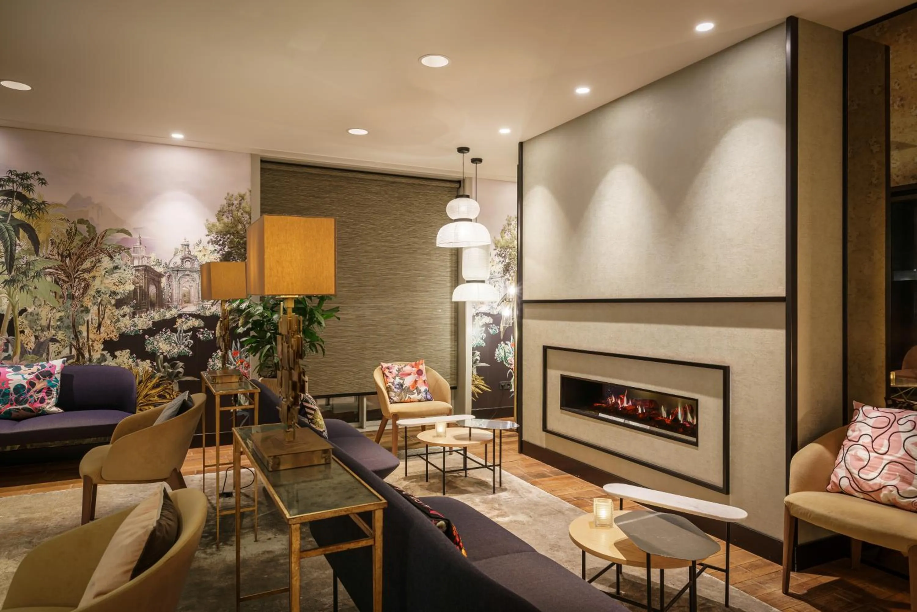 Lounge or bar in Monet Garden Hotel Amsterdam