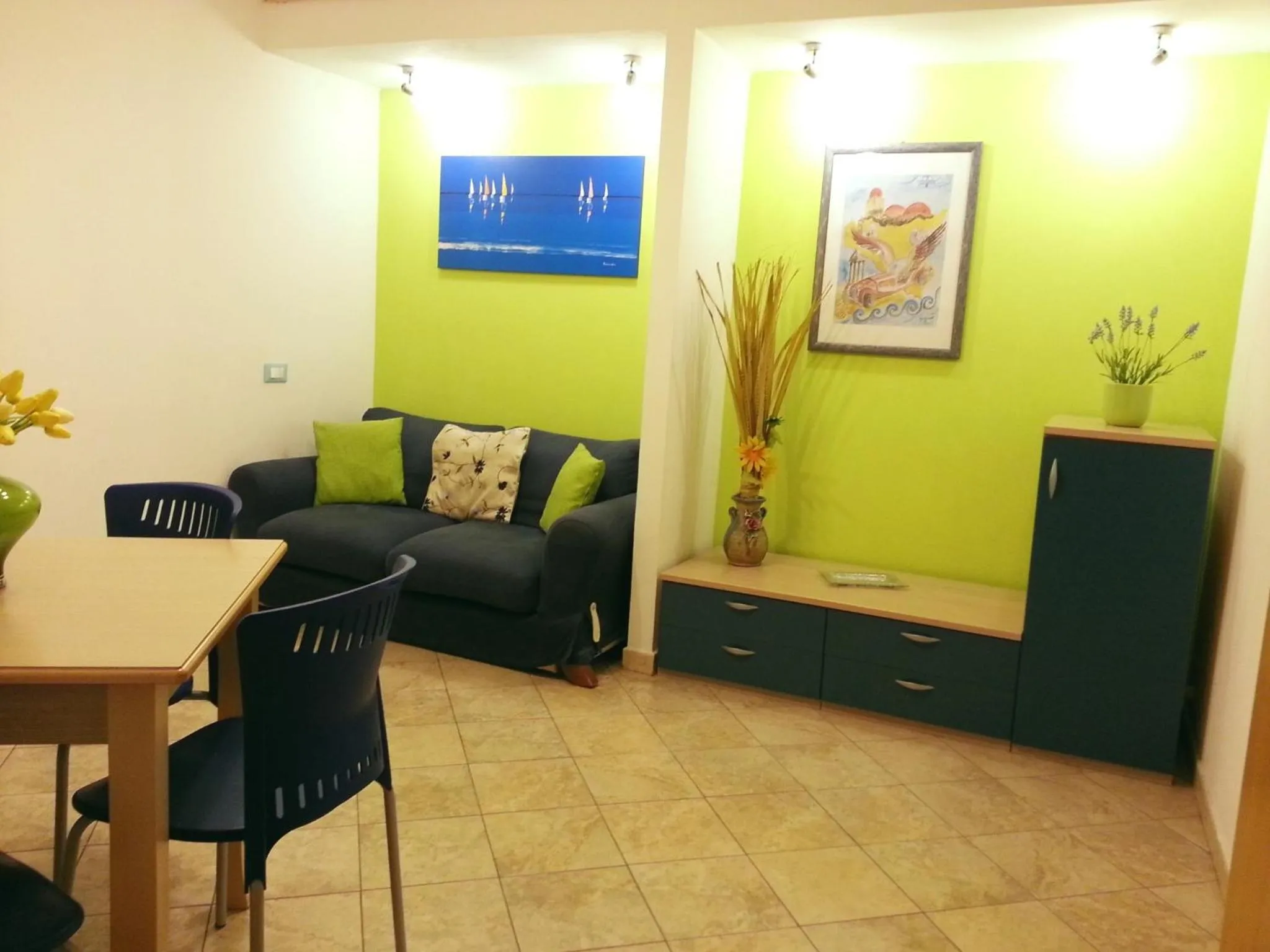 Living room in Il Cortile Fiorito