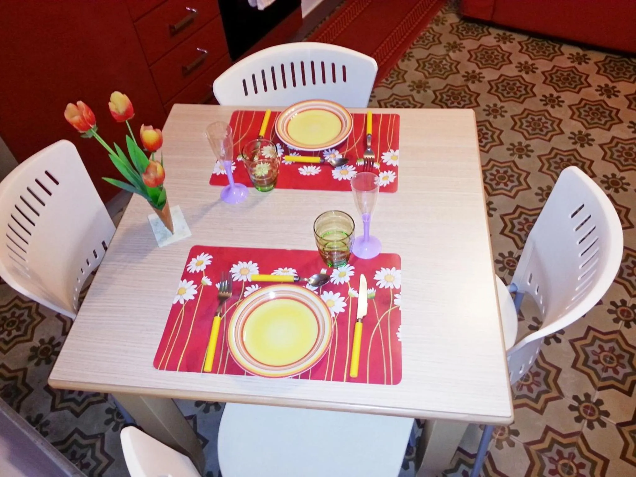Dining area in Il Cortile Fiorito
