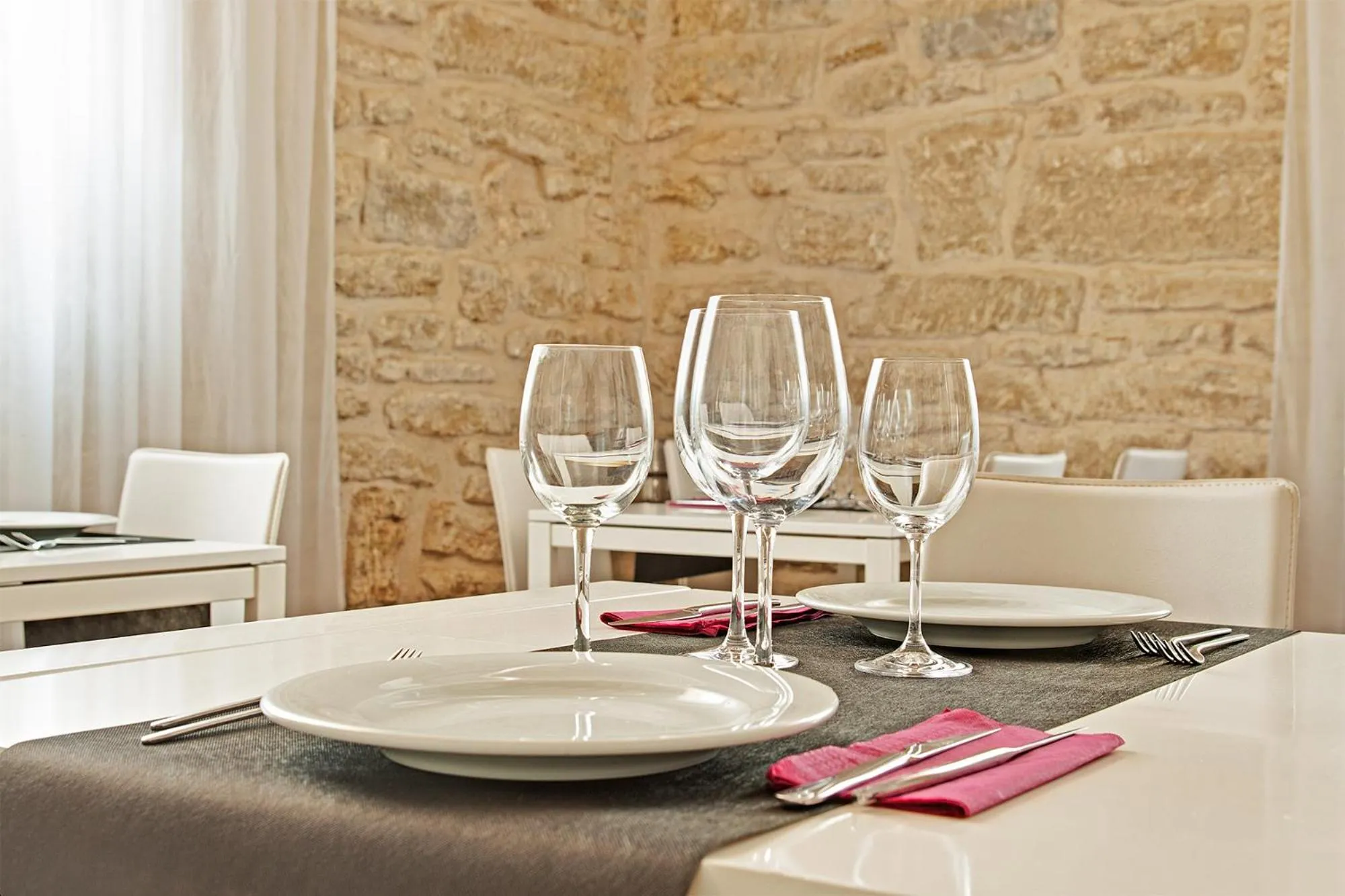 Food and drinks in El Palacete del Obispo