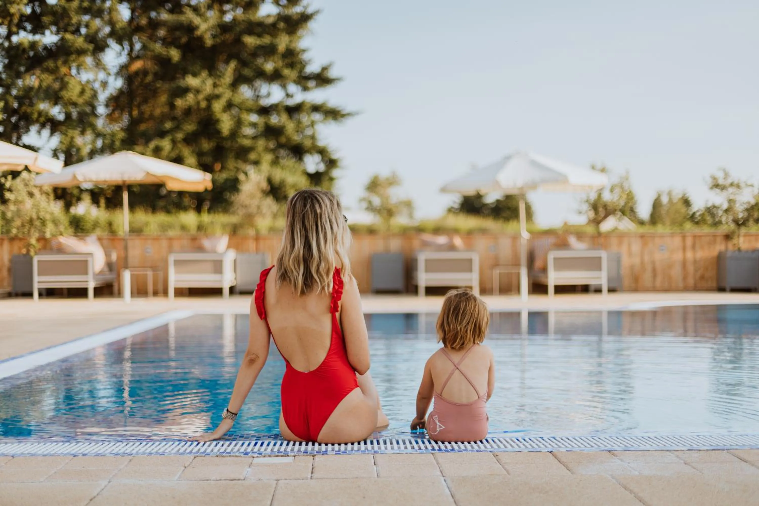 Swimming pool in Hotel 1000 Ruza