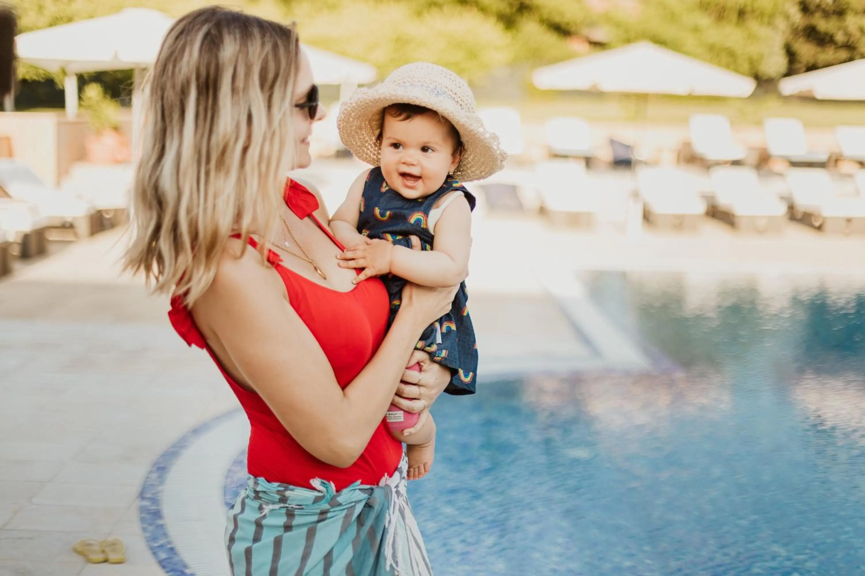 Swimming pool in Hotel 1000 Ruza