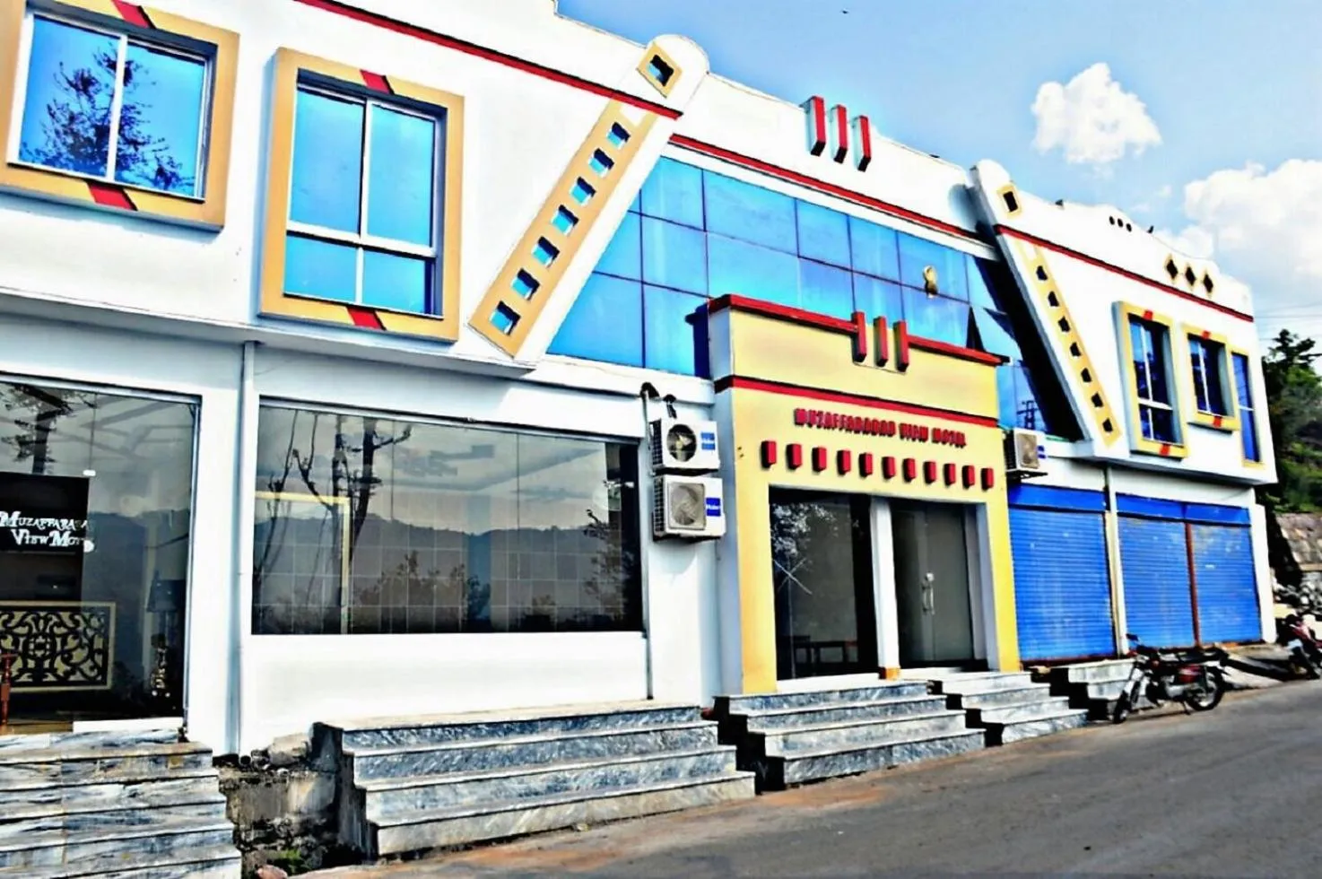 Bird's eye view in Muzaffarabad View Motel