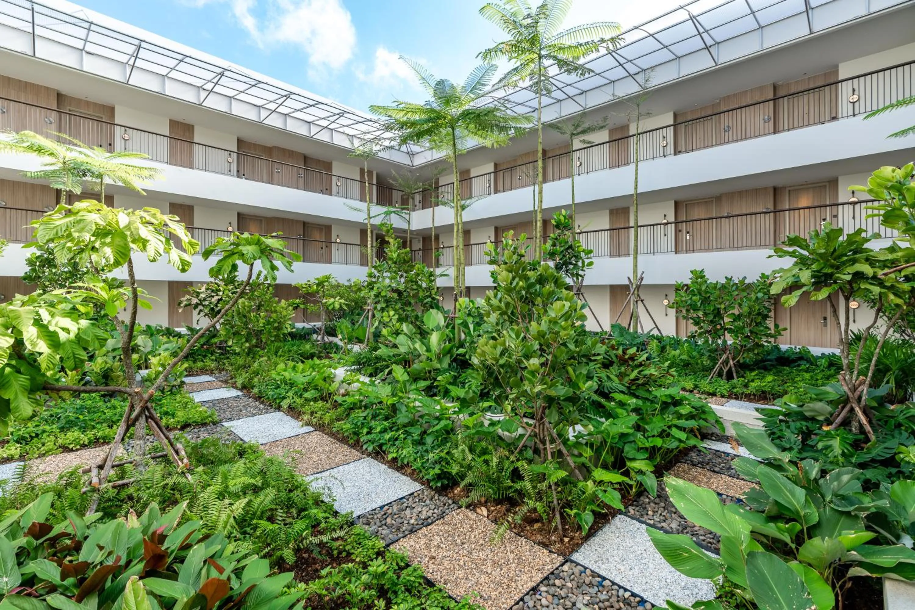 Garden in M Social Hotel Phuket