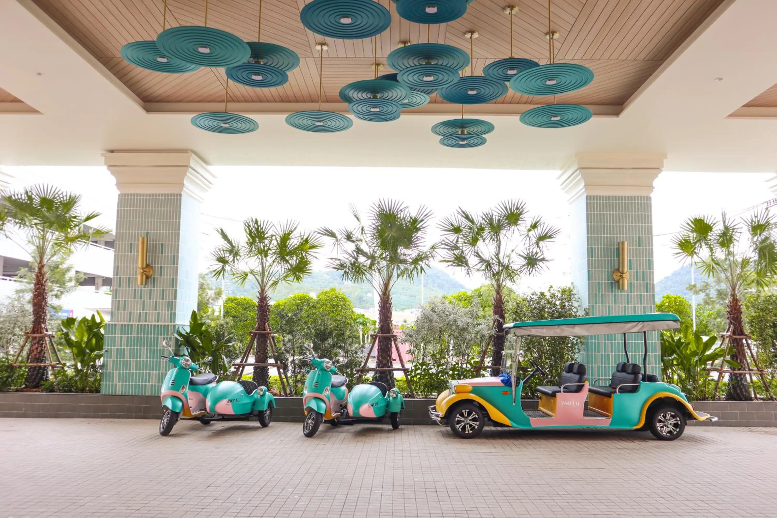 Facade/entrance in M Social Hotel Phuket