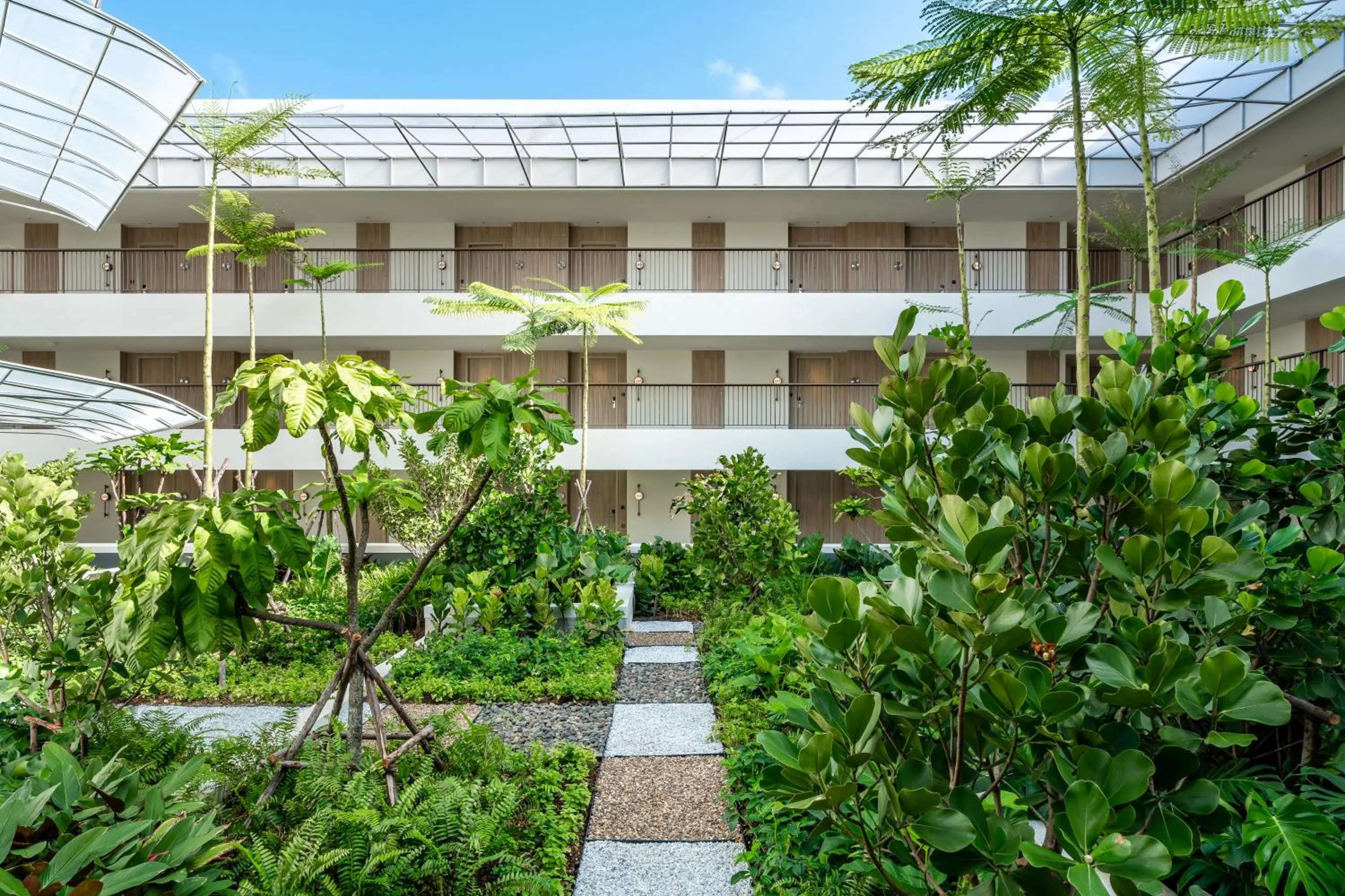 Garden in M Social Hotel Phuket