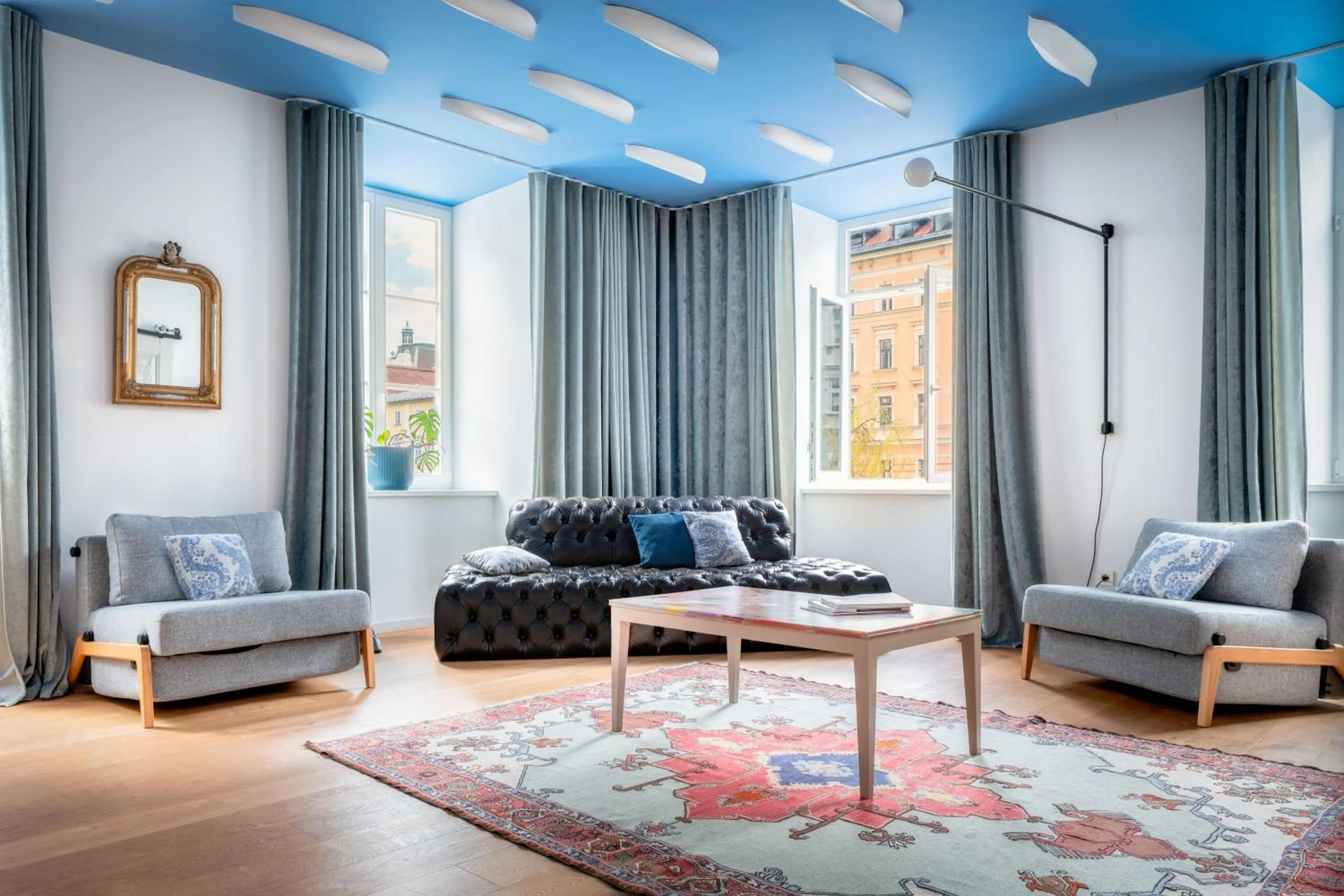 Living room in Tromostovje apartments