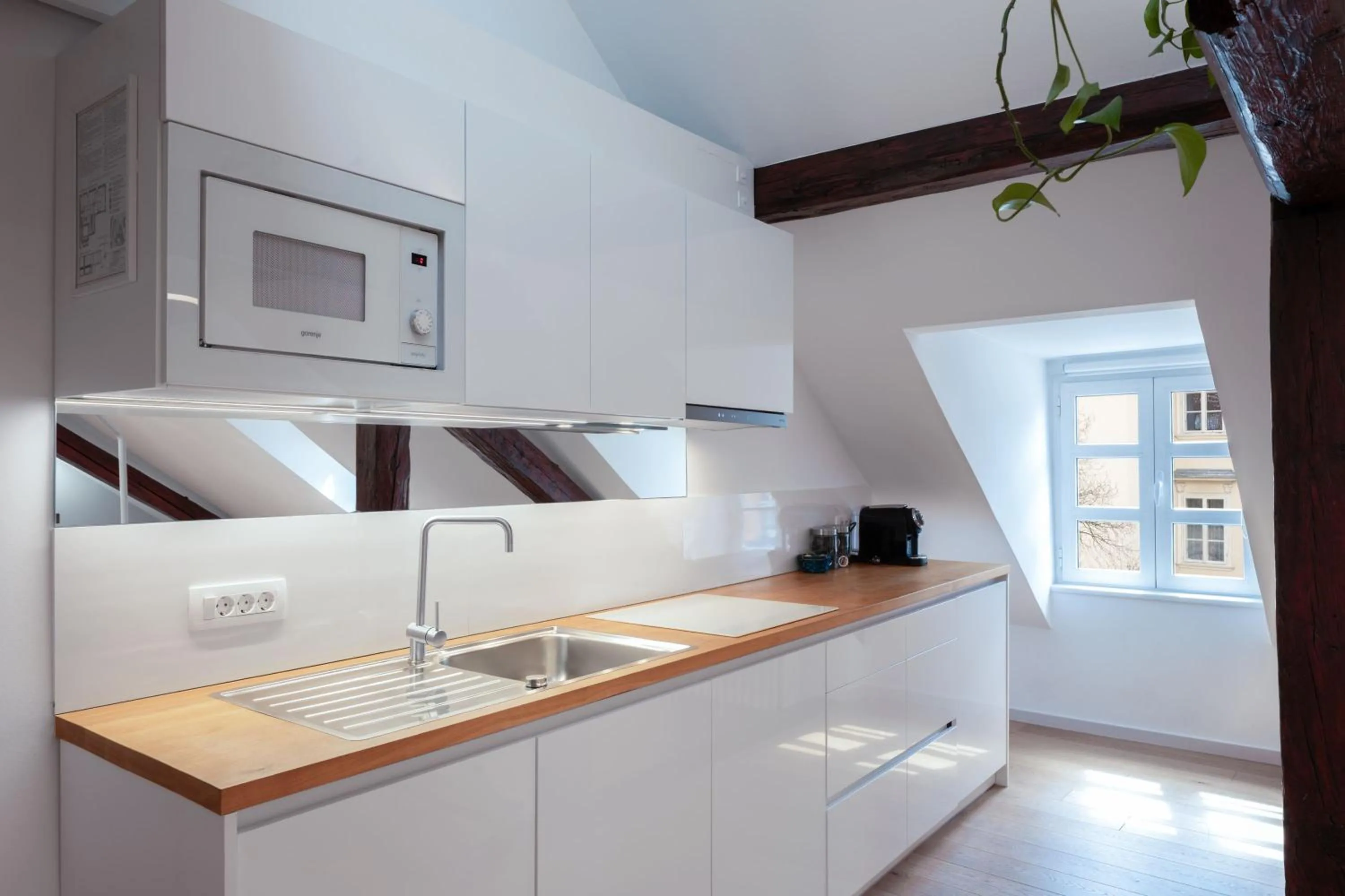 kitchen in Tromostovje apartments