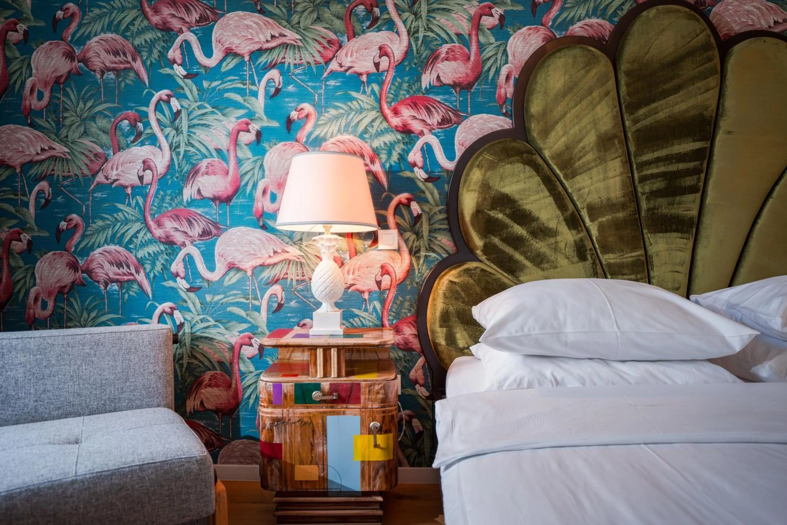 Bed in Tromostovje apartments