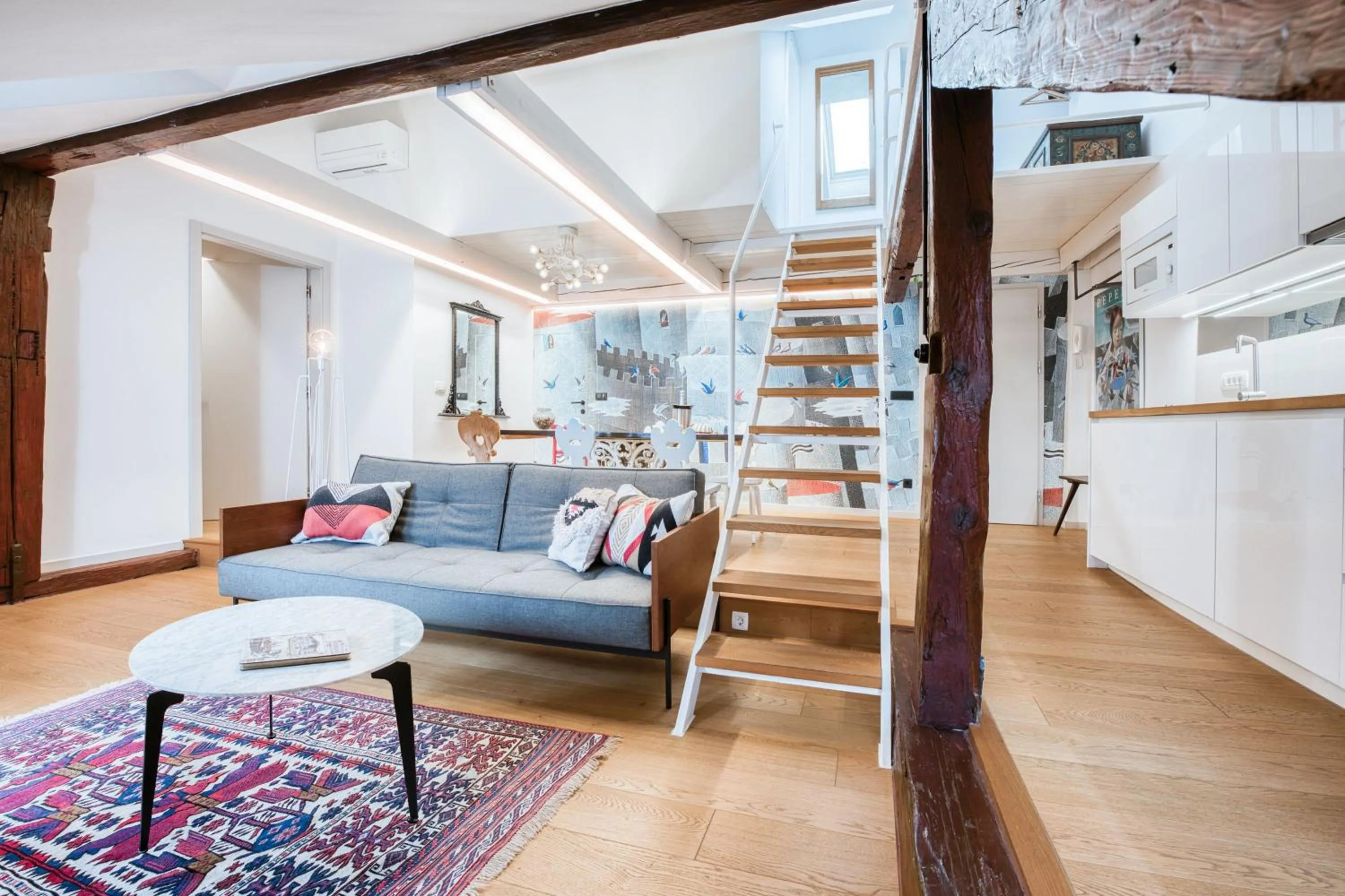 Living room in Tromostovje apartments