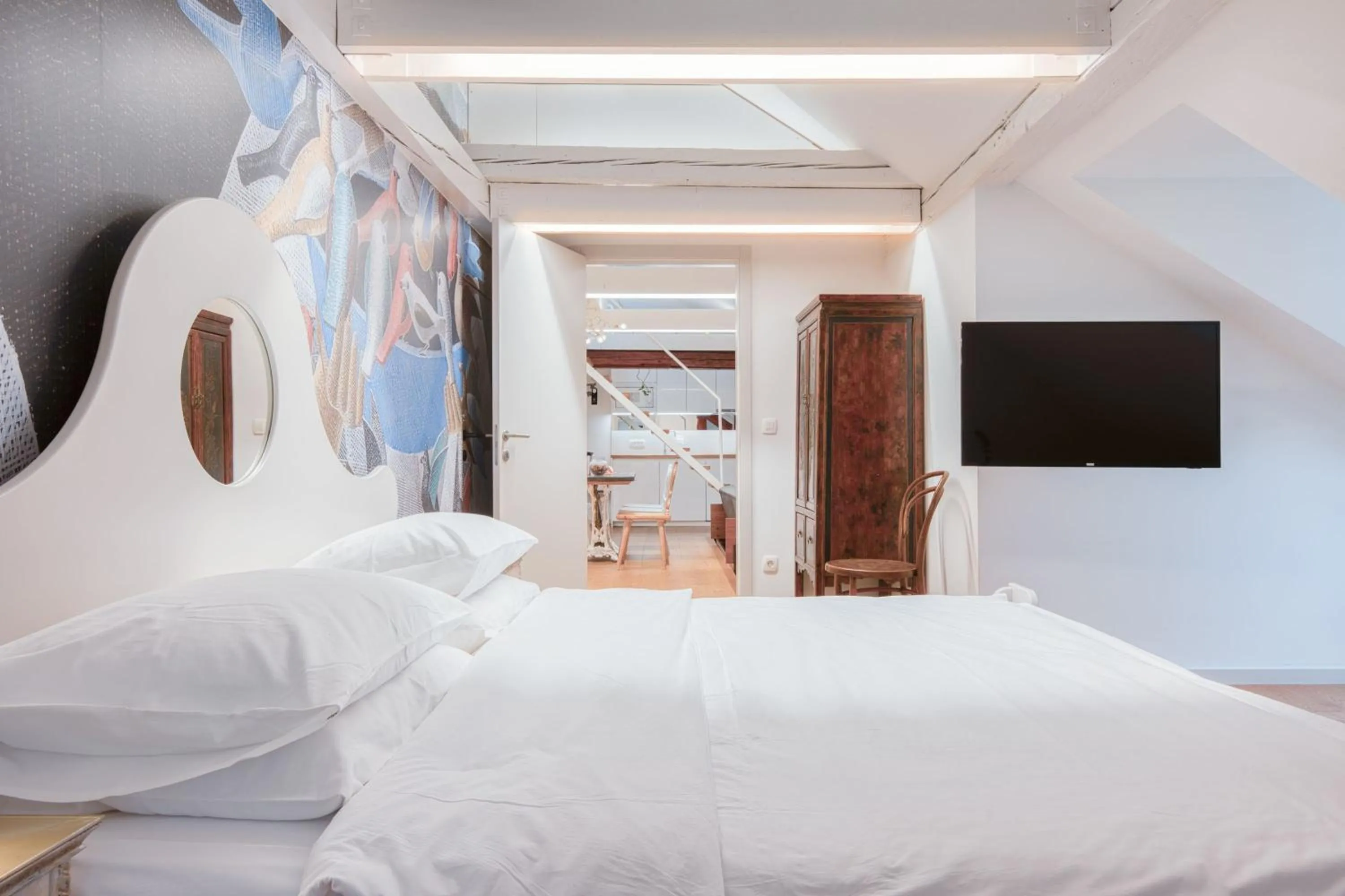 Bed in Tromostovje apartments