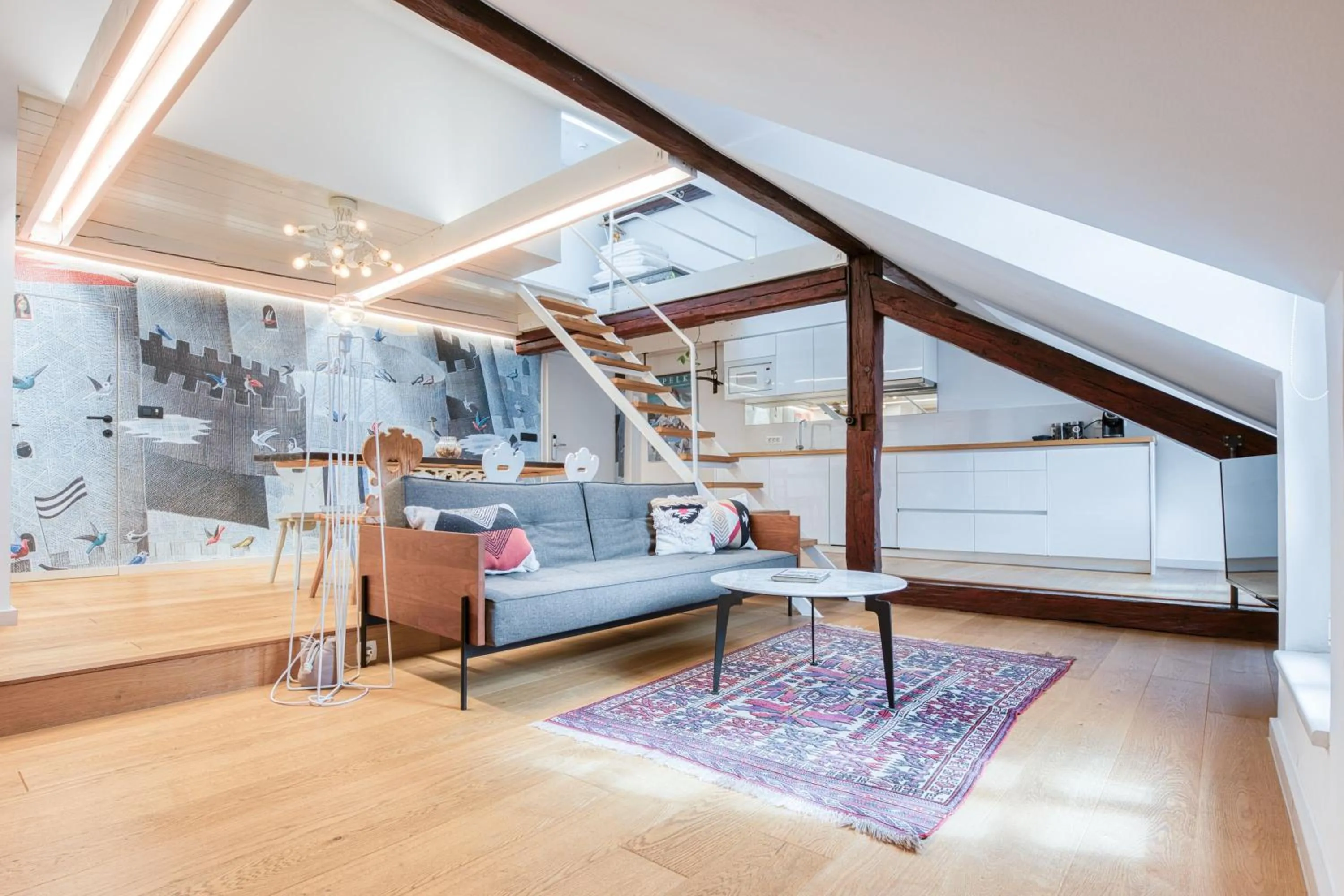 Living room in Tromostovje apartments