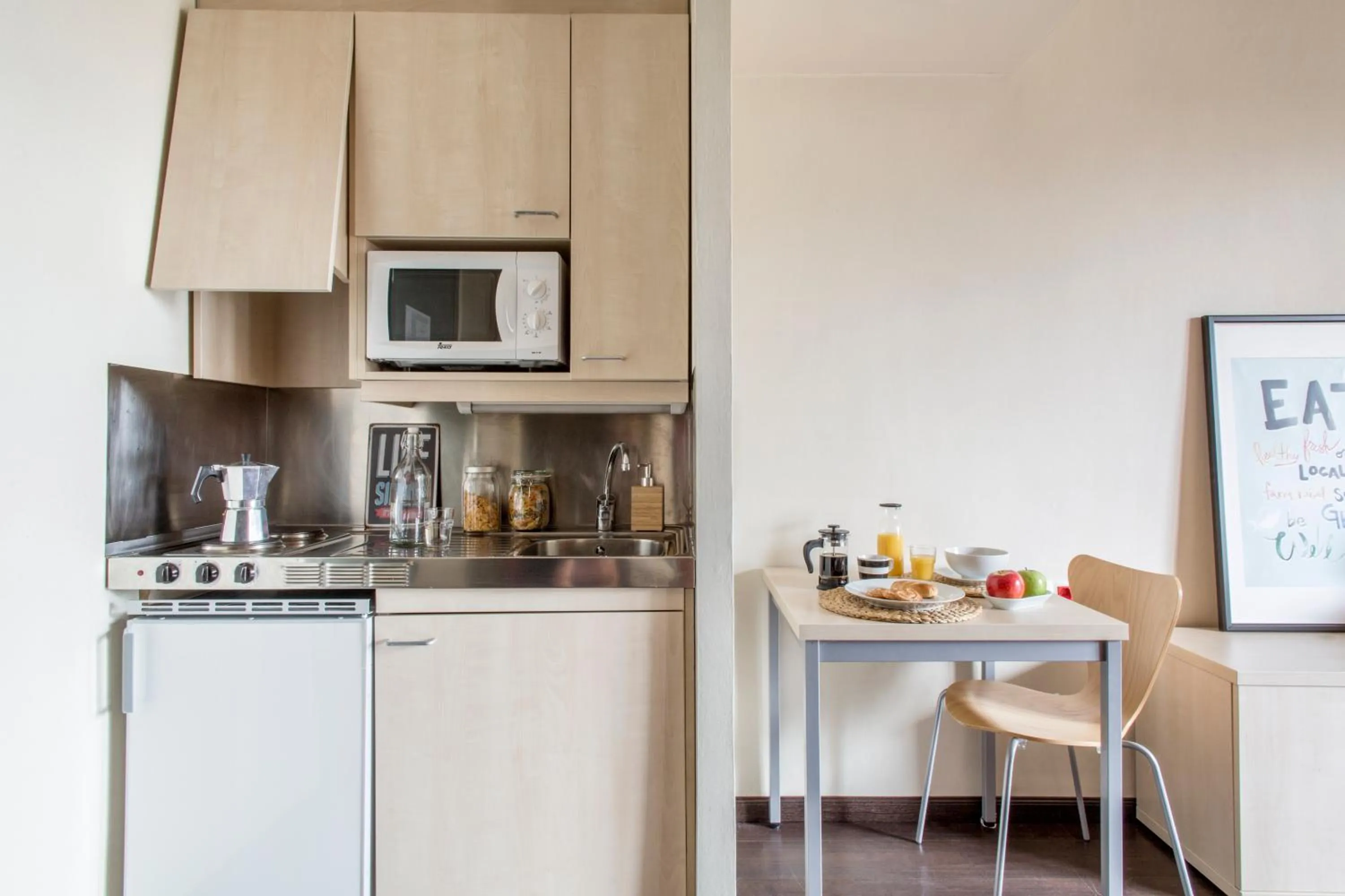 Kitchen or kitchenette in Residencia Universitaria Resa Giner de Los Ríos