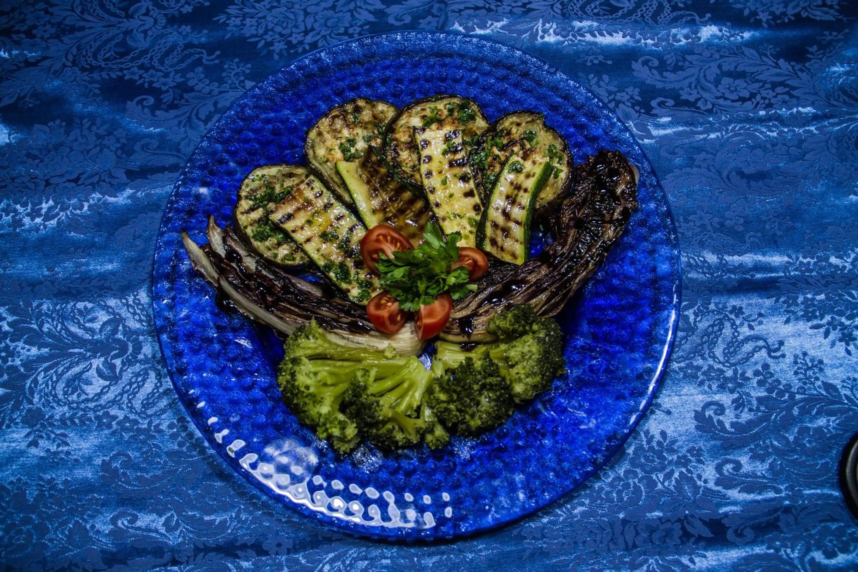 Food close-up in Paoline's suite in villa