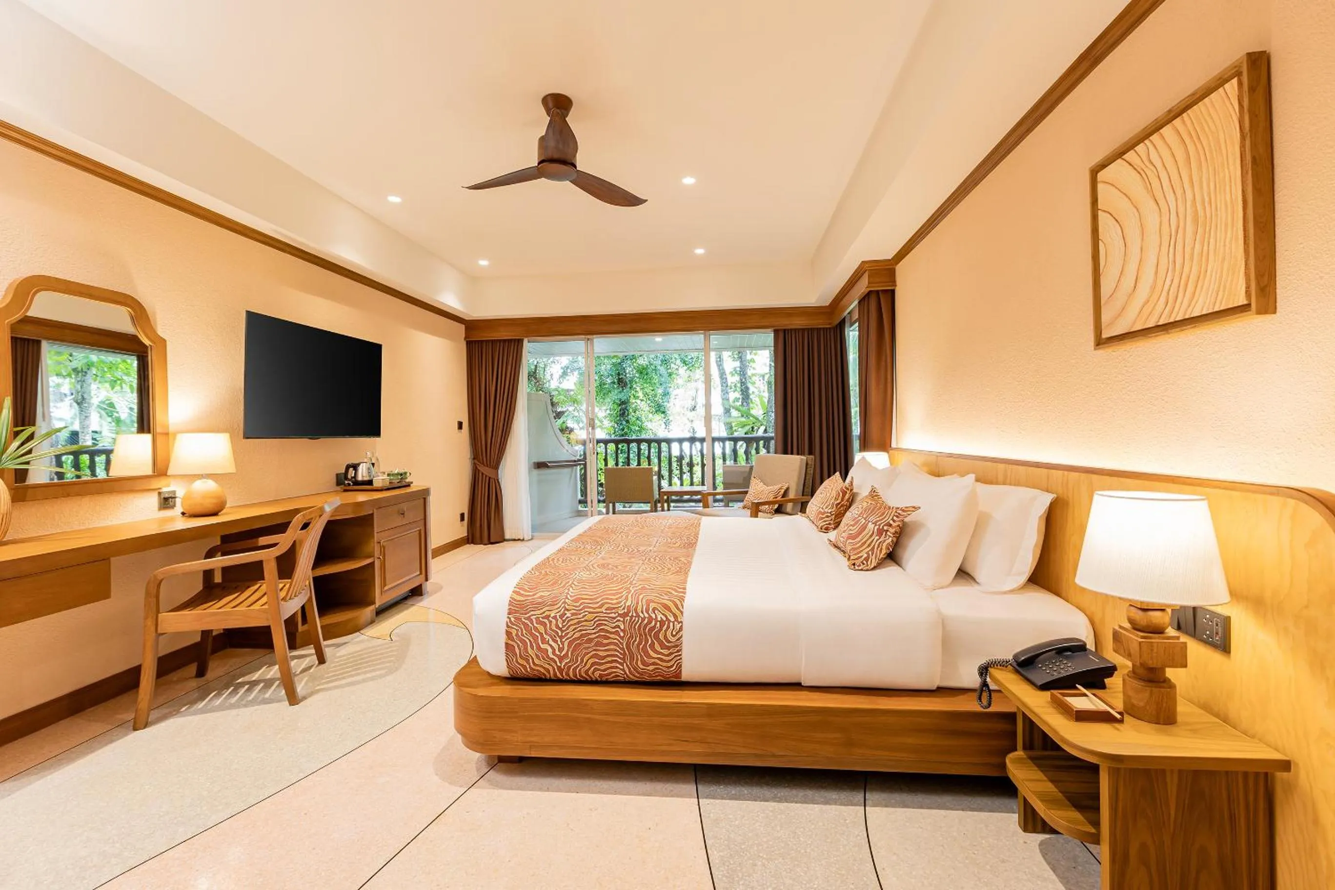 Bed in Pakasai Resort