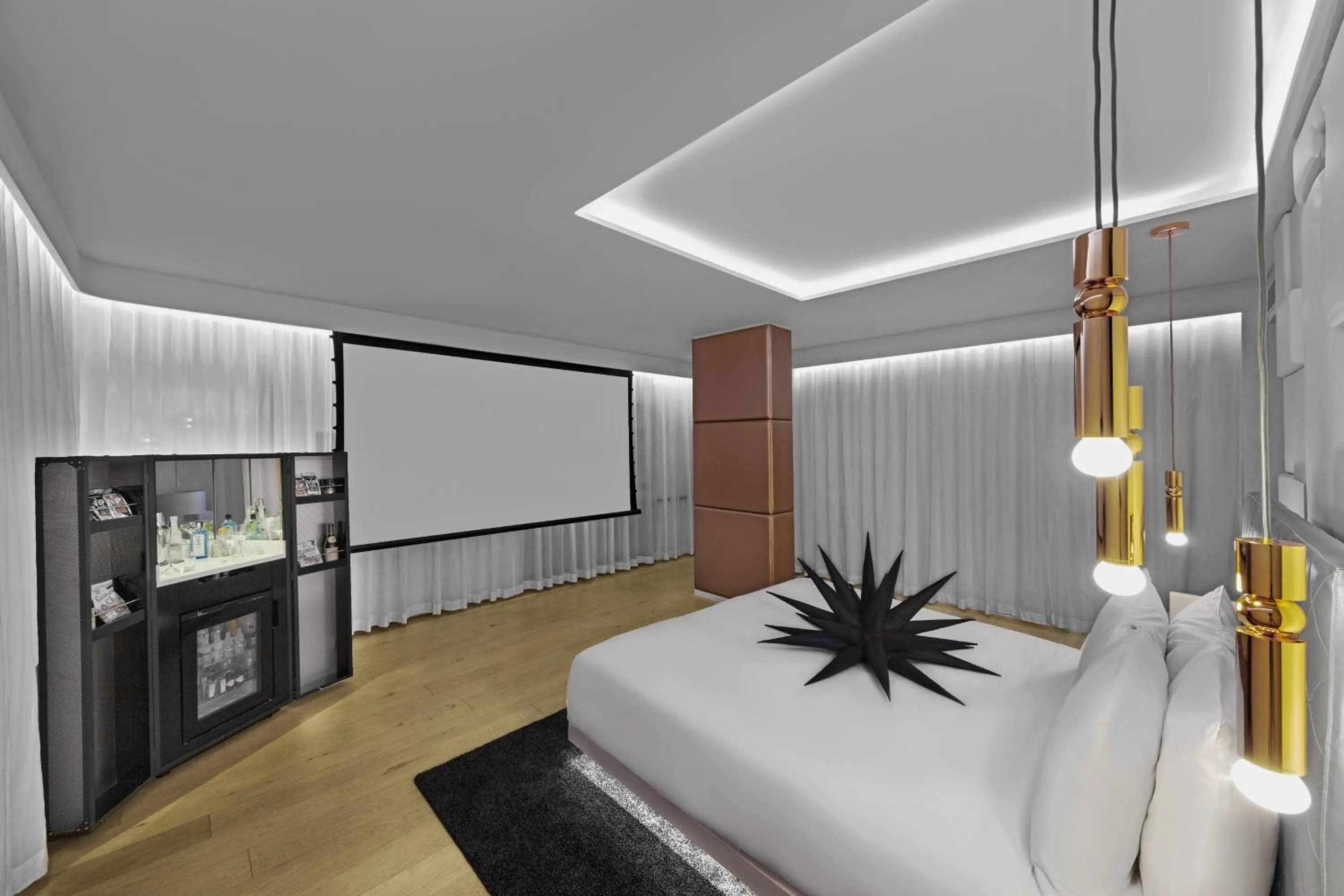 Photo of the whole room, Bed in W London