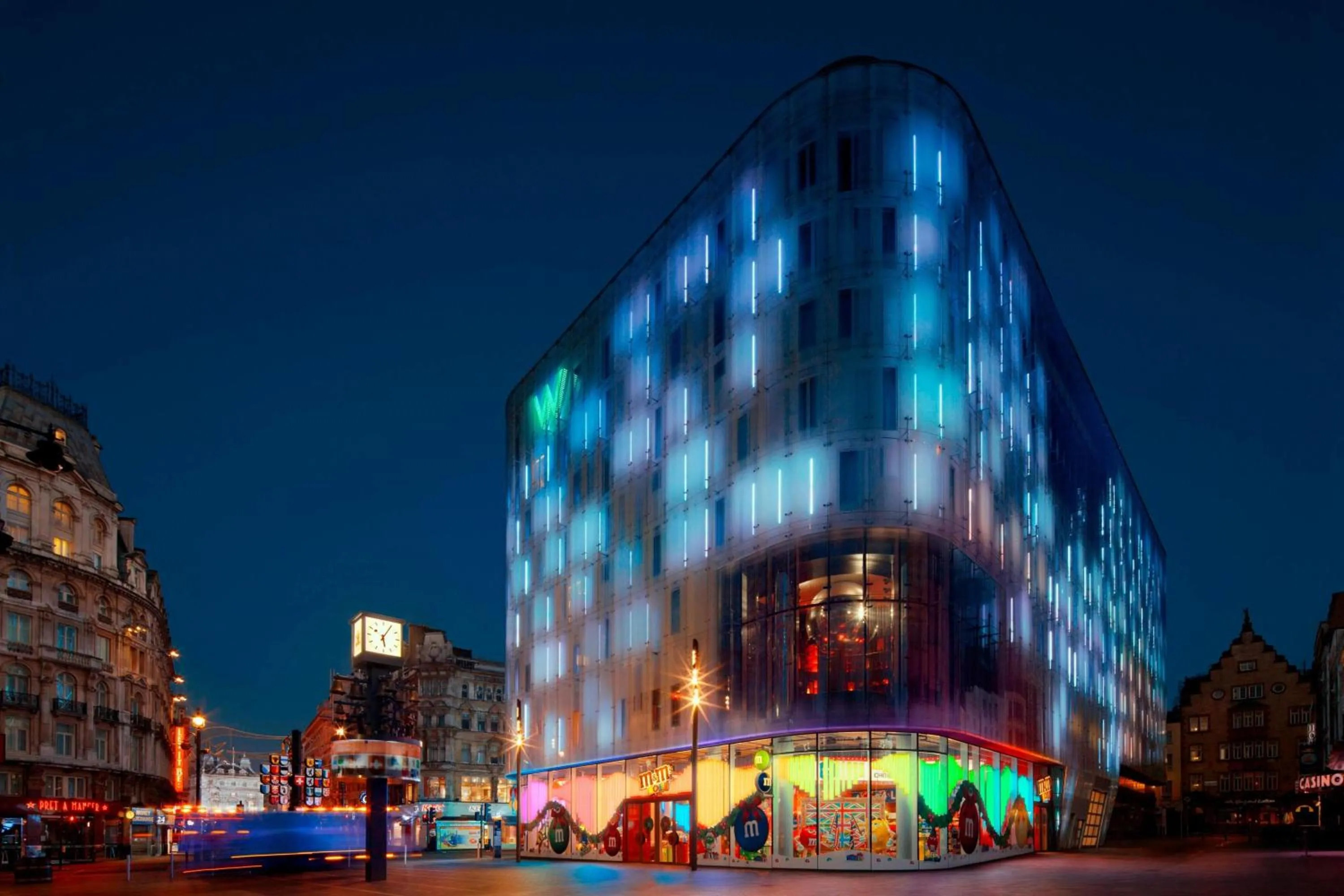 Property building in W London