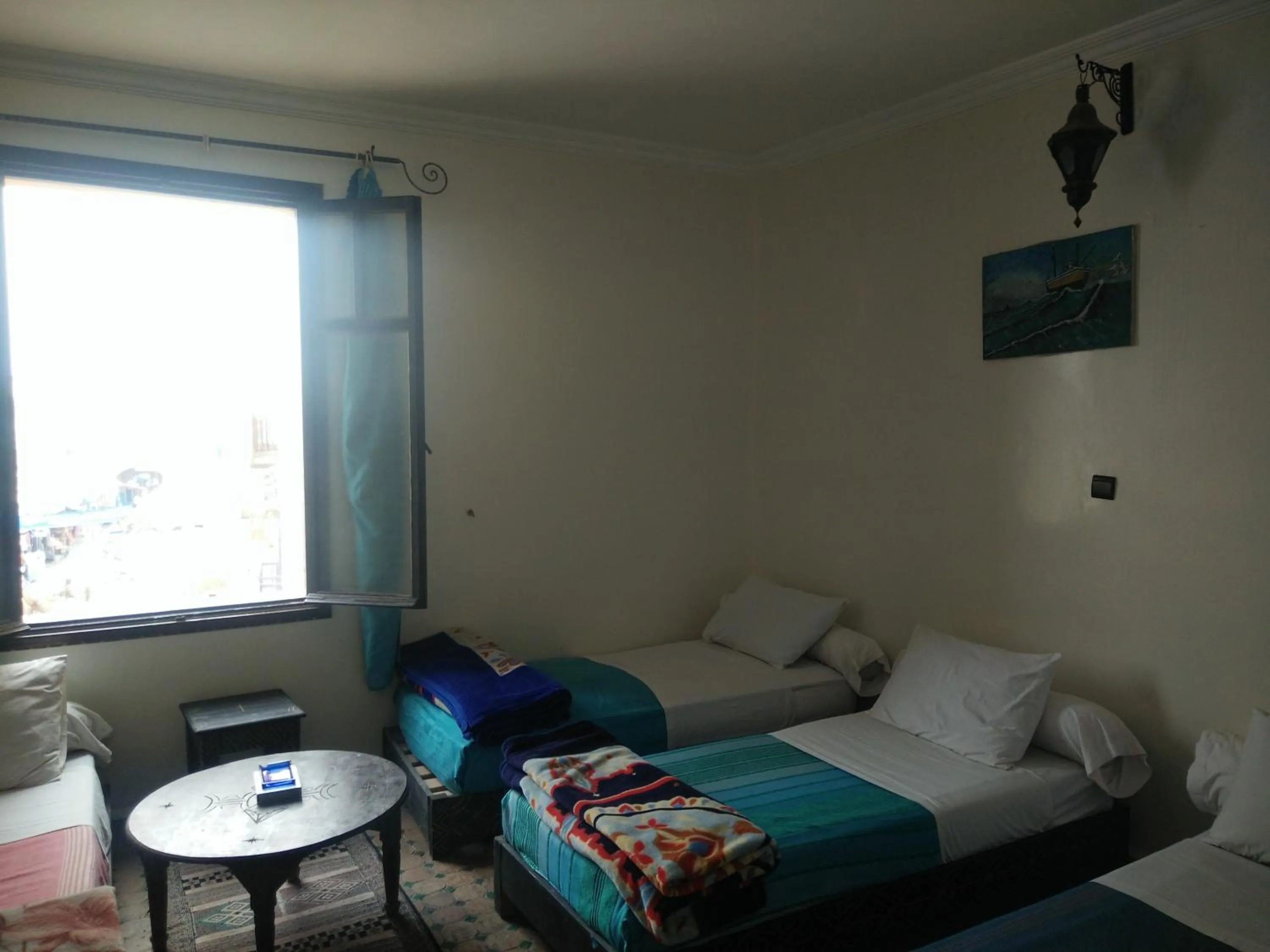 Bed in Hotel Coeur de Mogador