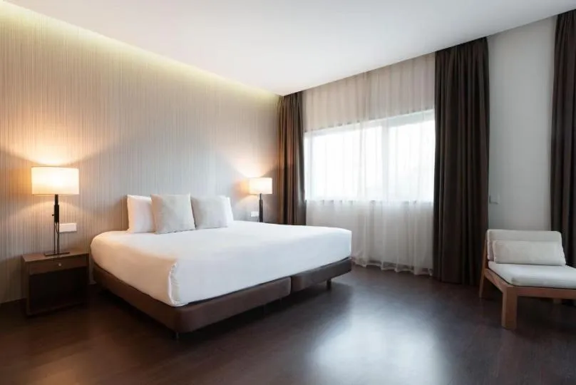 Bed in Eurostars Mar de Vigo