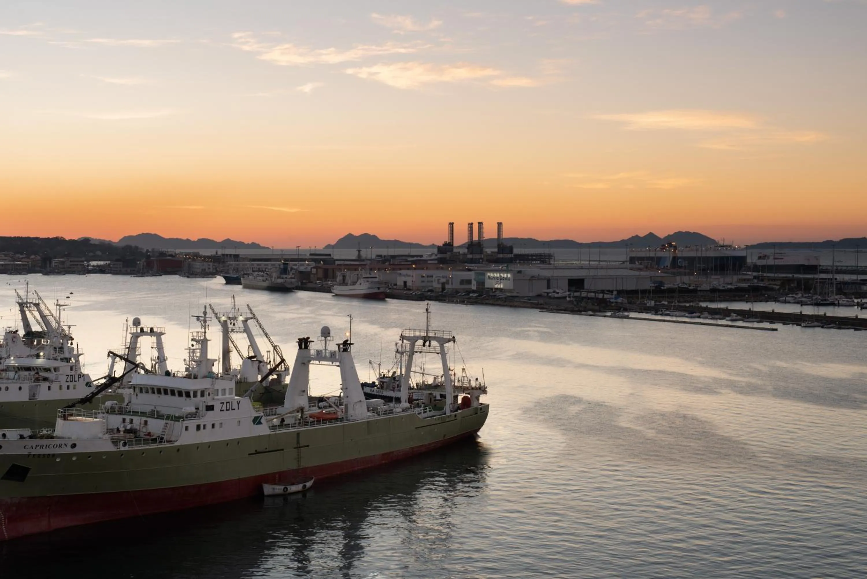 Sunset in Eurostars Mar de Vigo