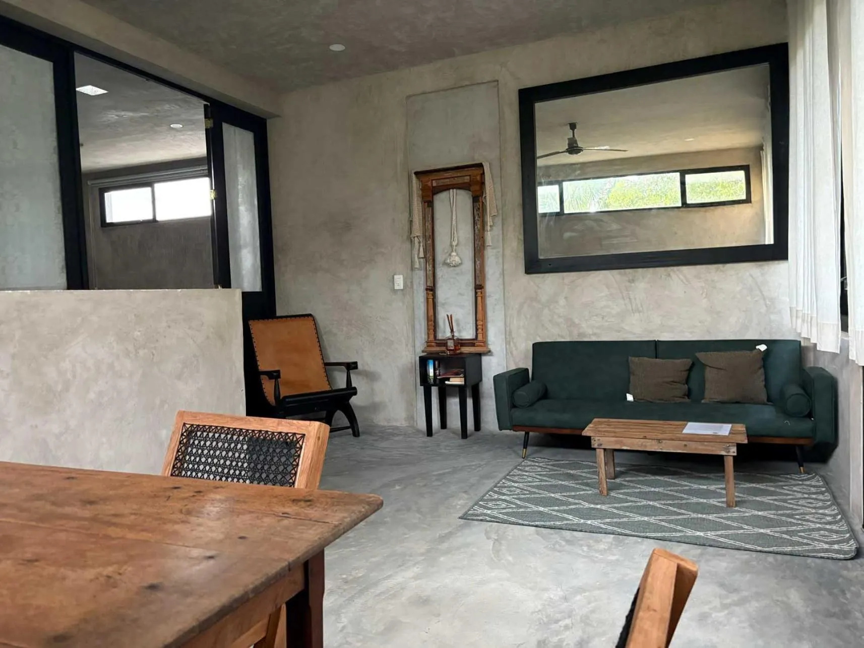 Living room in La Flor Casa Boutique