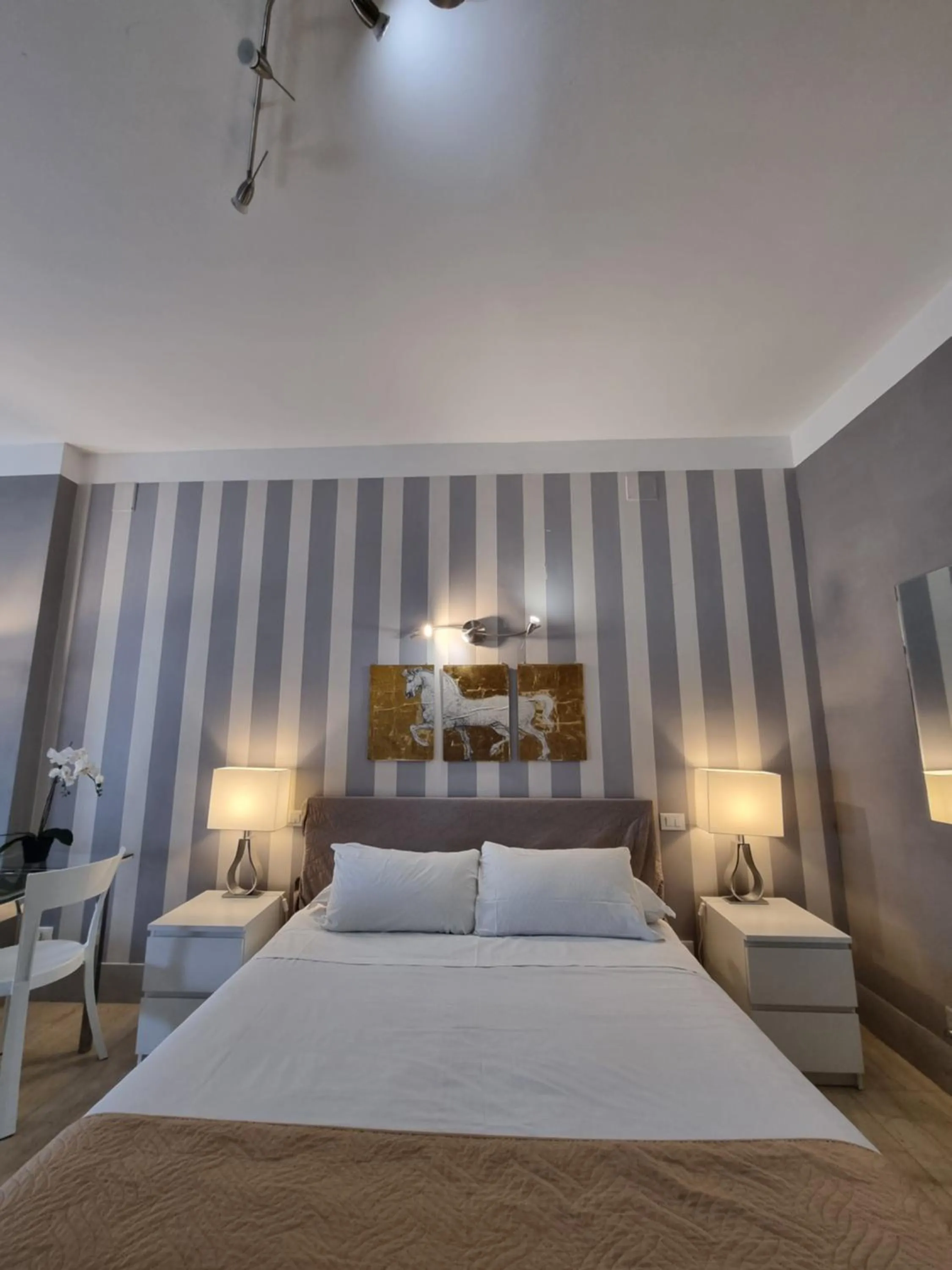Internal: Not applicable to any particular room, Bed in B&B Pescara Centro Luxury Suite