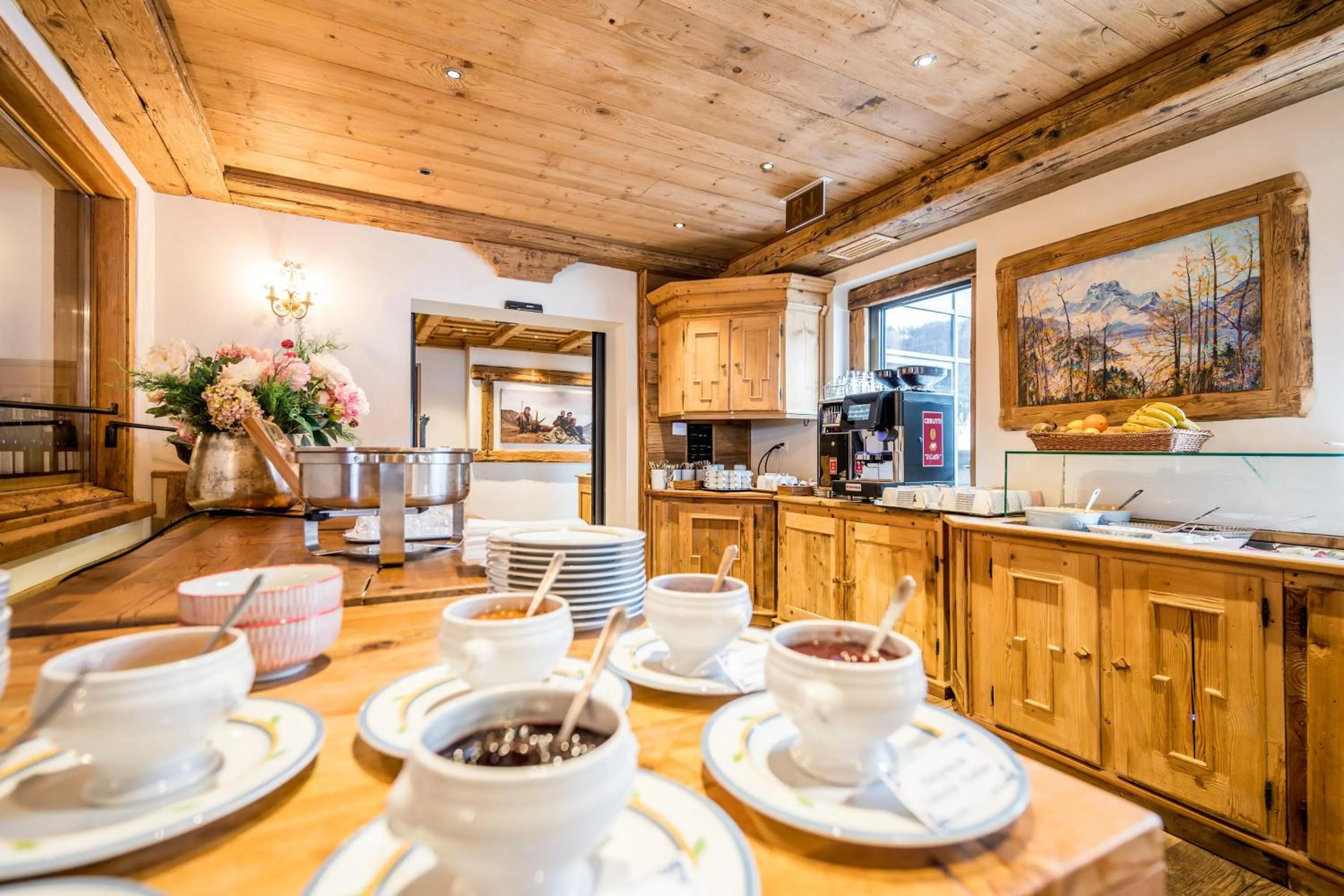 Buffet breakfast in Hotel Bellavista