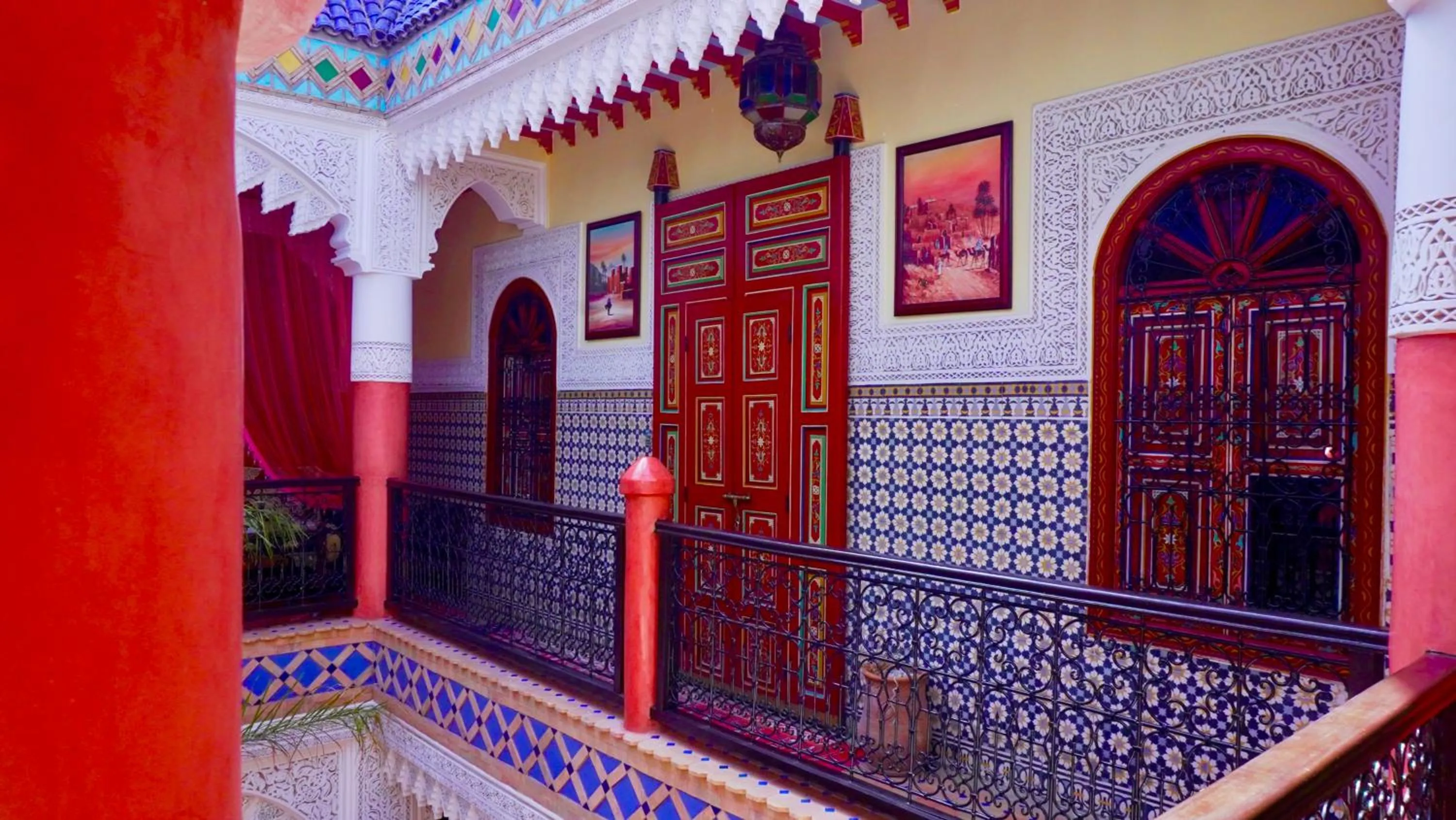 Property building in Riad bleu du Sud