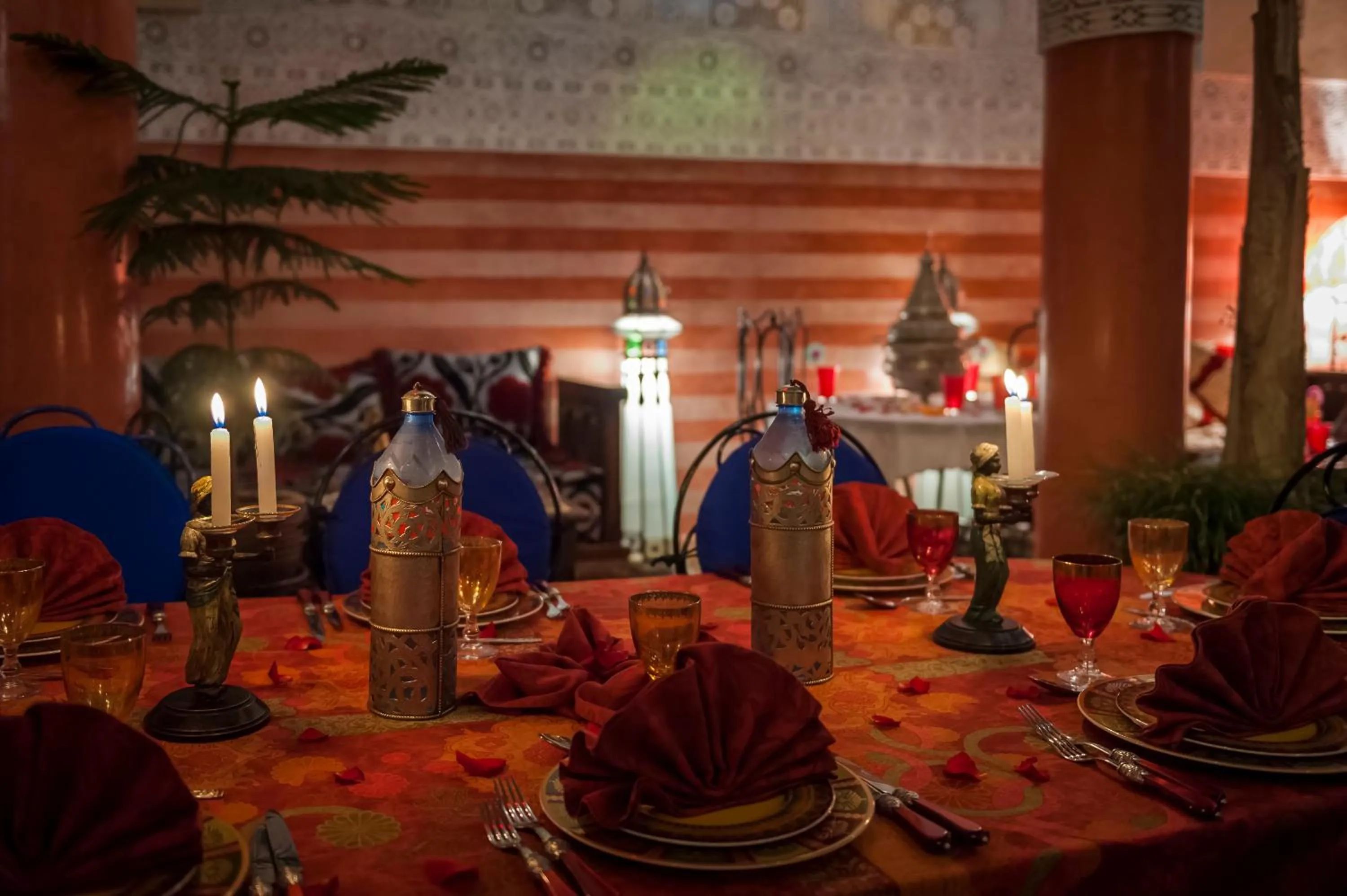 Dinner in Riad bleu du Sud