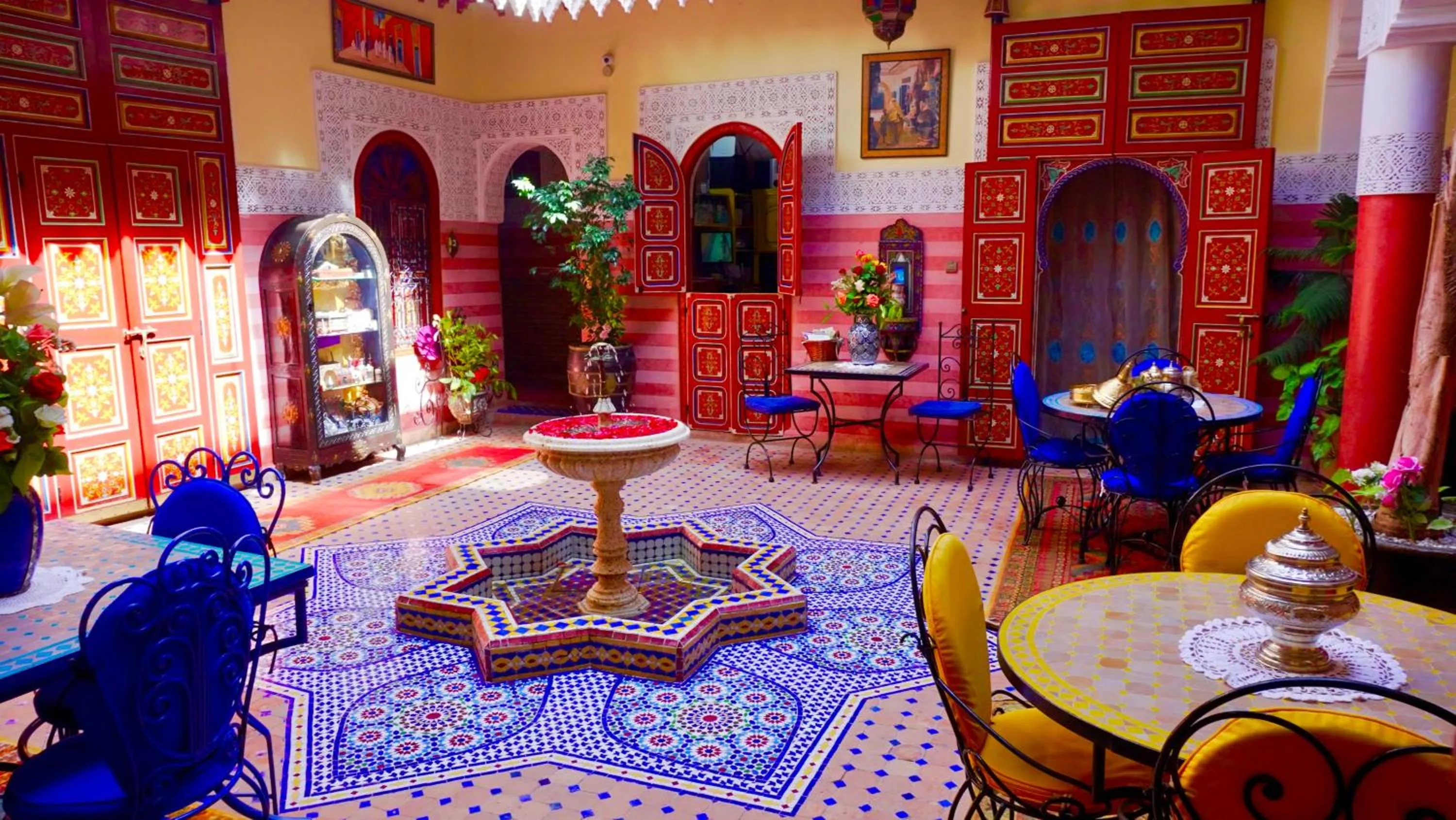 Property building in Riad bleu du Sud