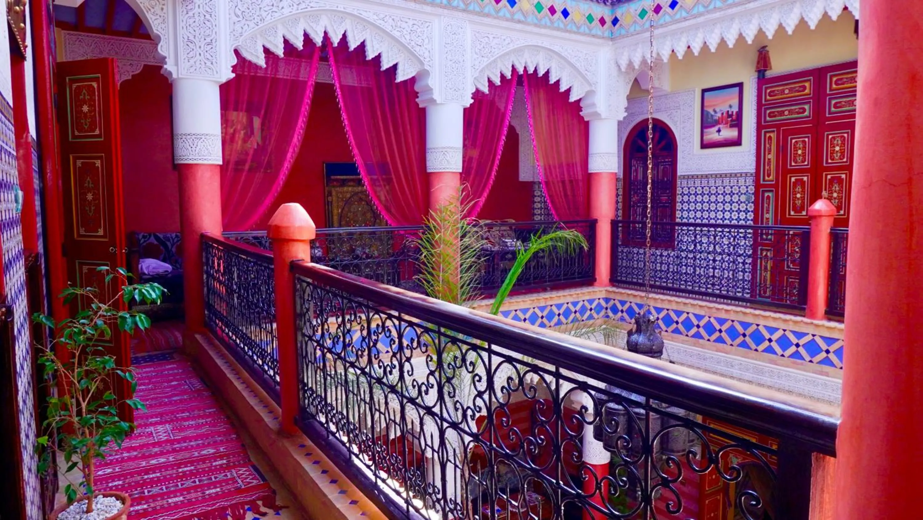 Property building in Riad bleu du Sud