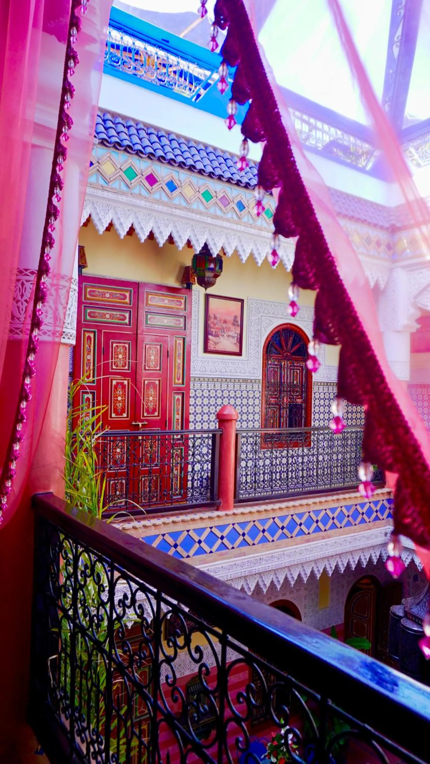 View (from property/room) in Riad bleu du Sud