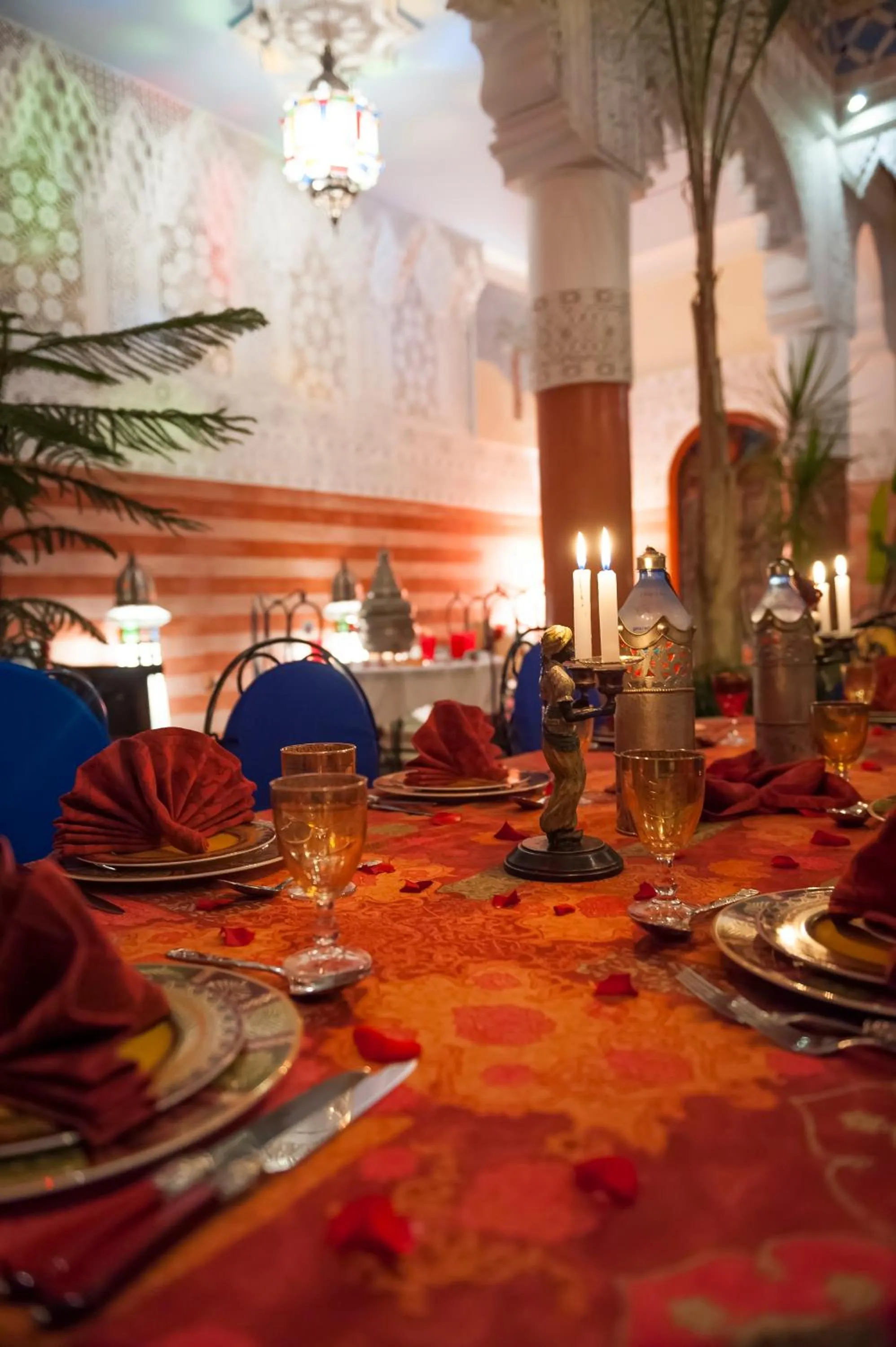 Dinner in Riad bleu du Sud