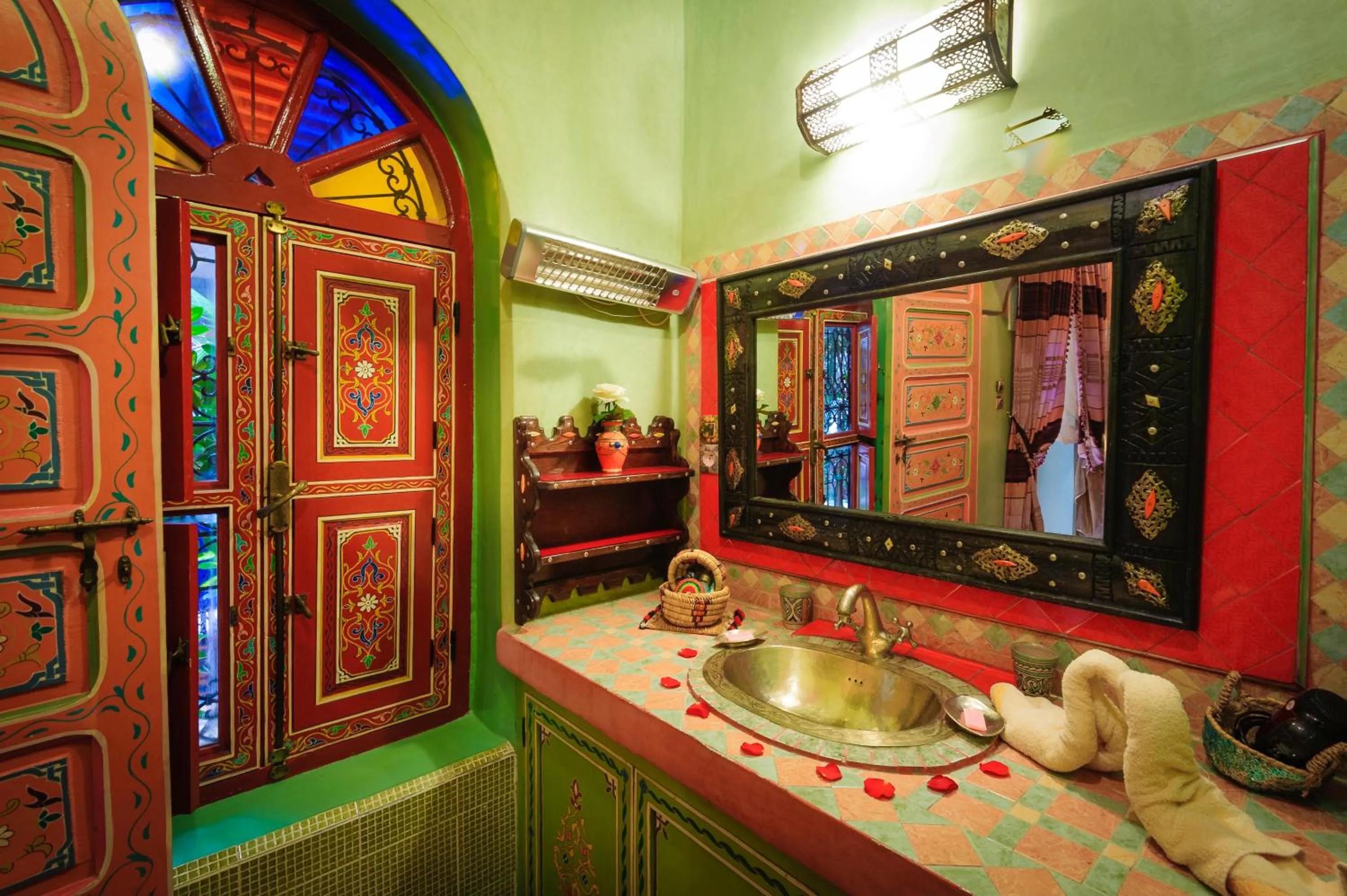 Bathroom in Riad bleu du Sud