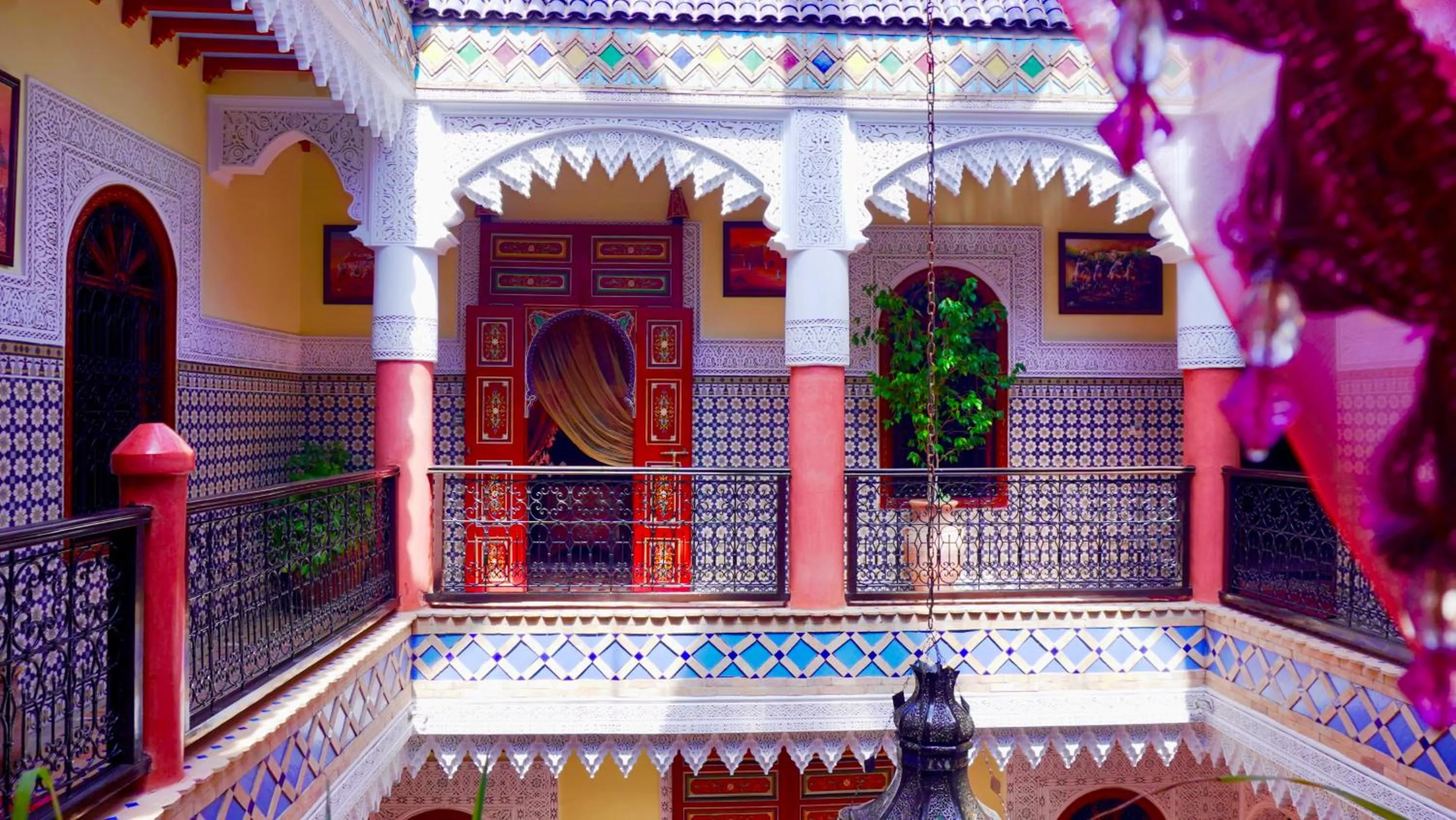 View (from property/room) in Riad bleu du Sud