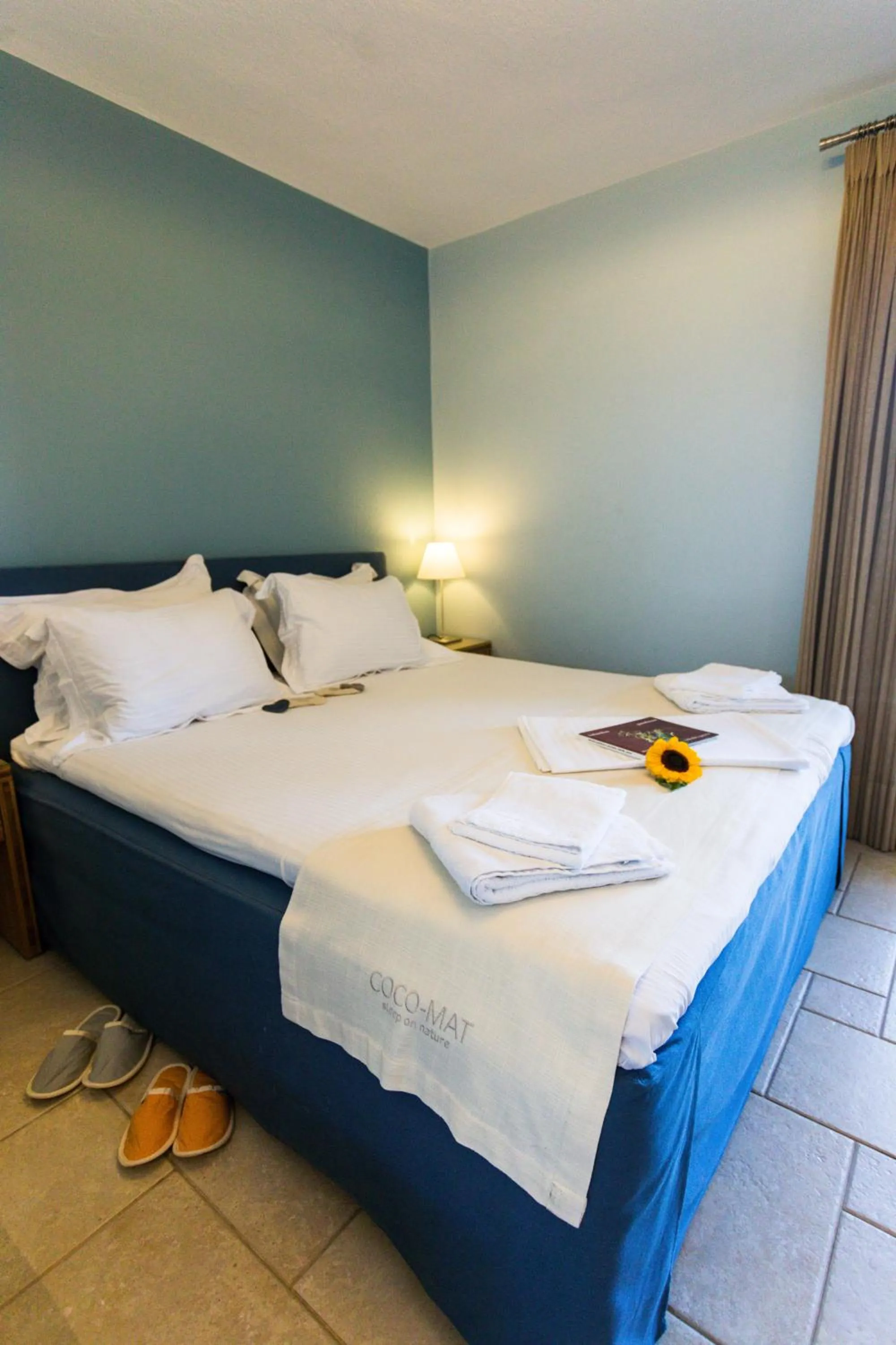 Bed in Helianthus Guesthouse