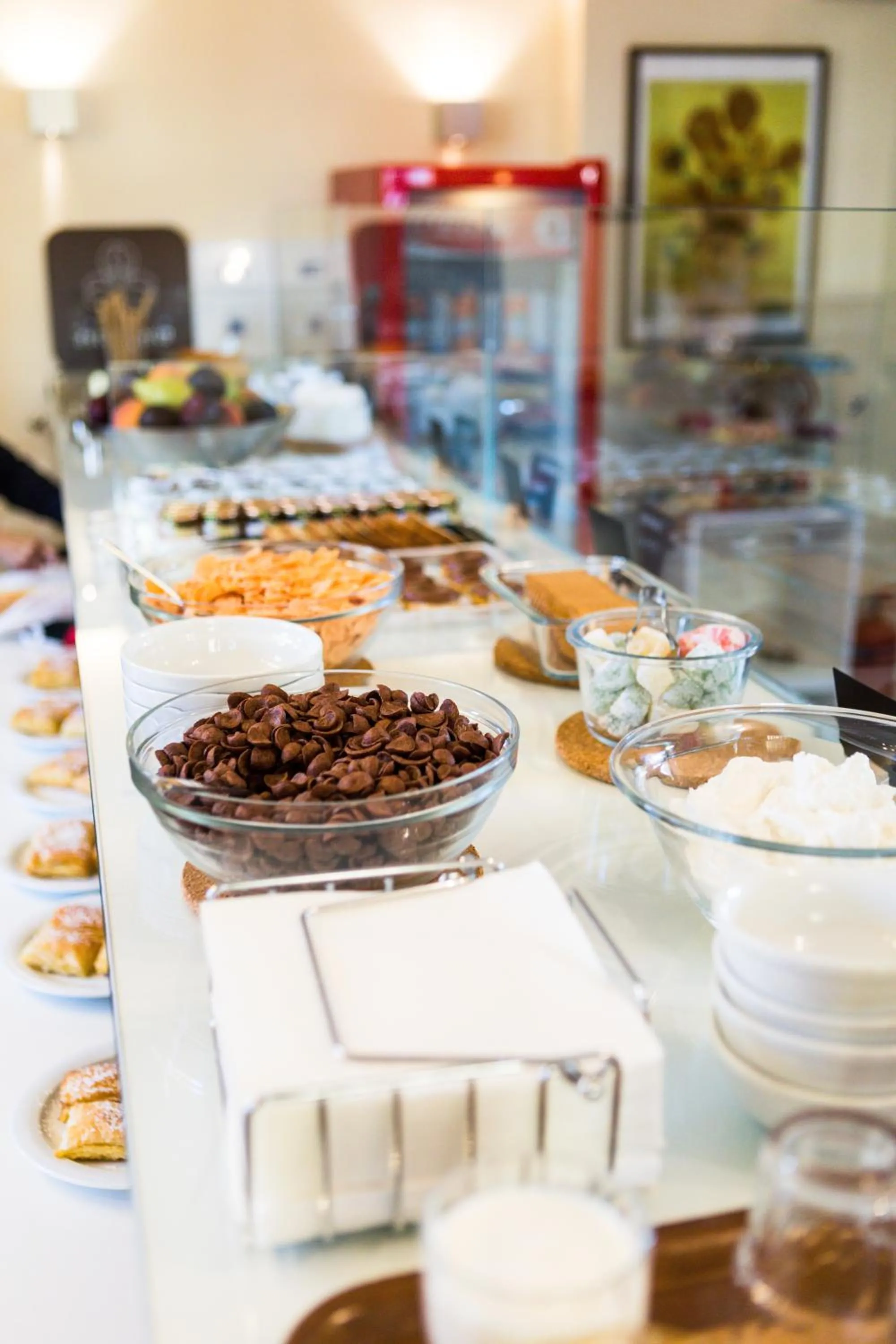 Buffet breakfast in Helianthus Guesthouse
