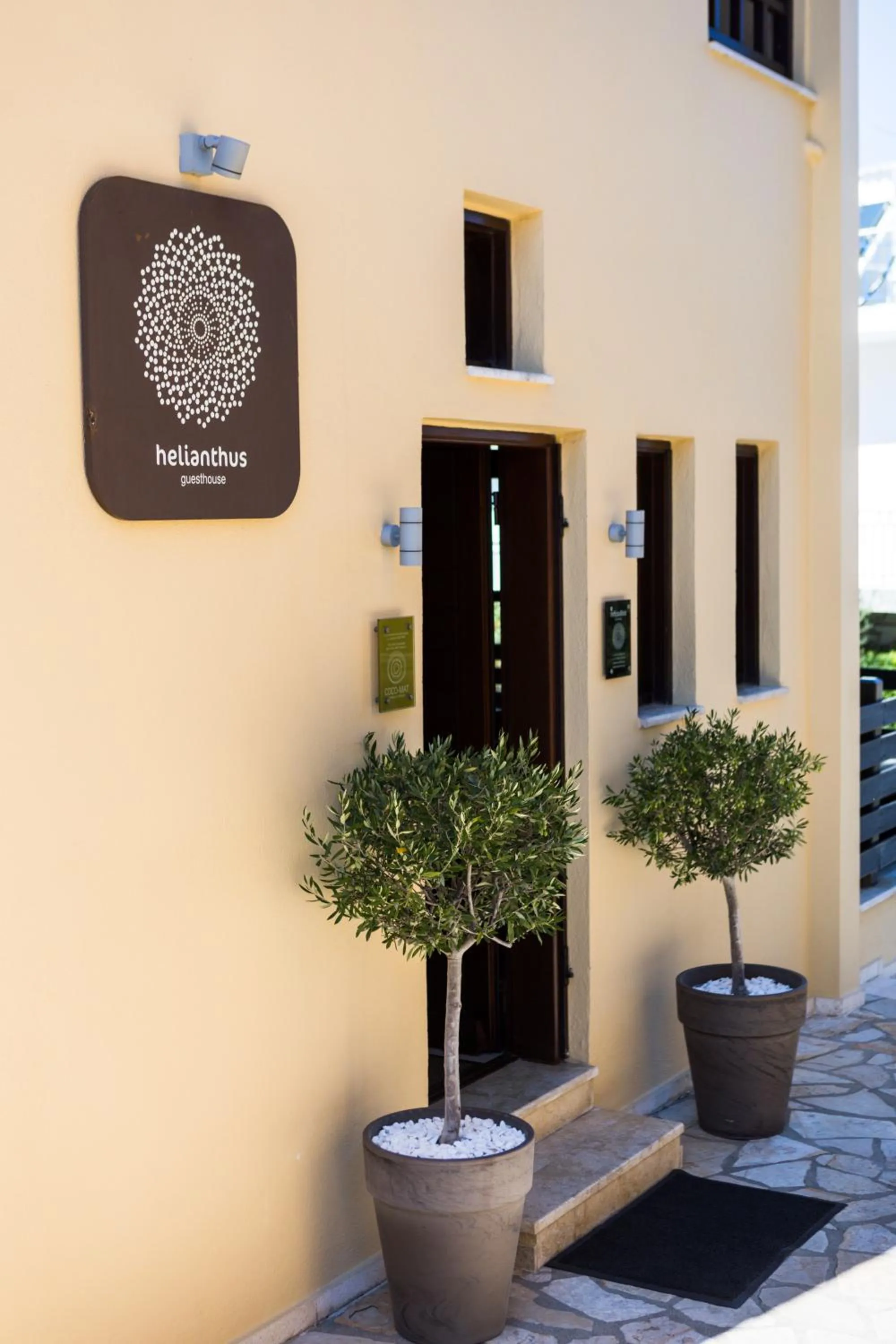 Facade/entrance in Helianthus Guesthouse